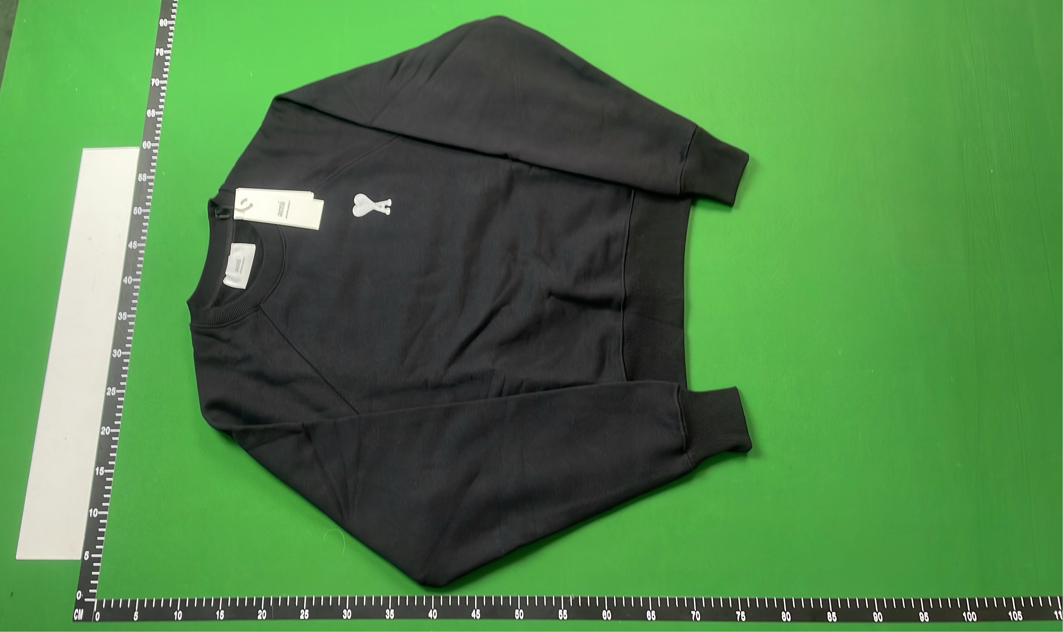 Black Heart Logo Sweatshirt for Men and Women