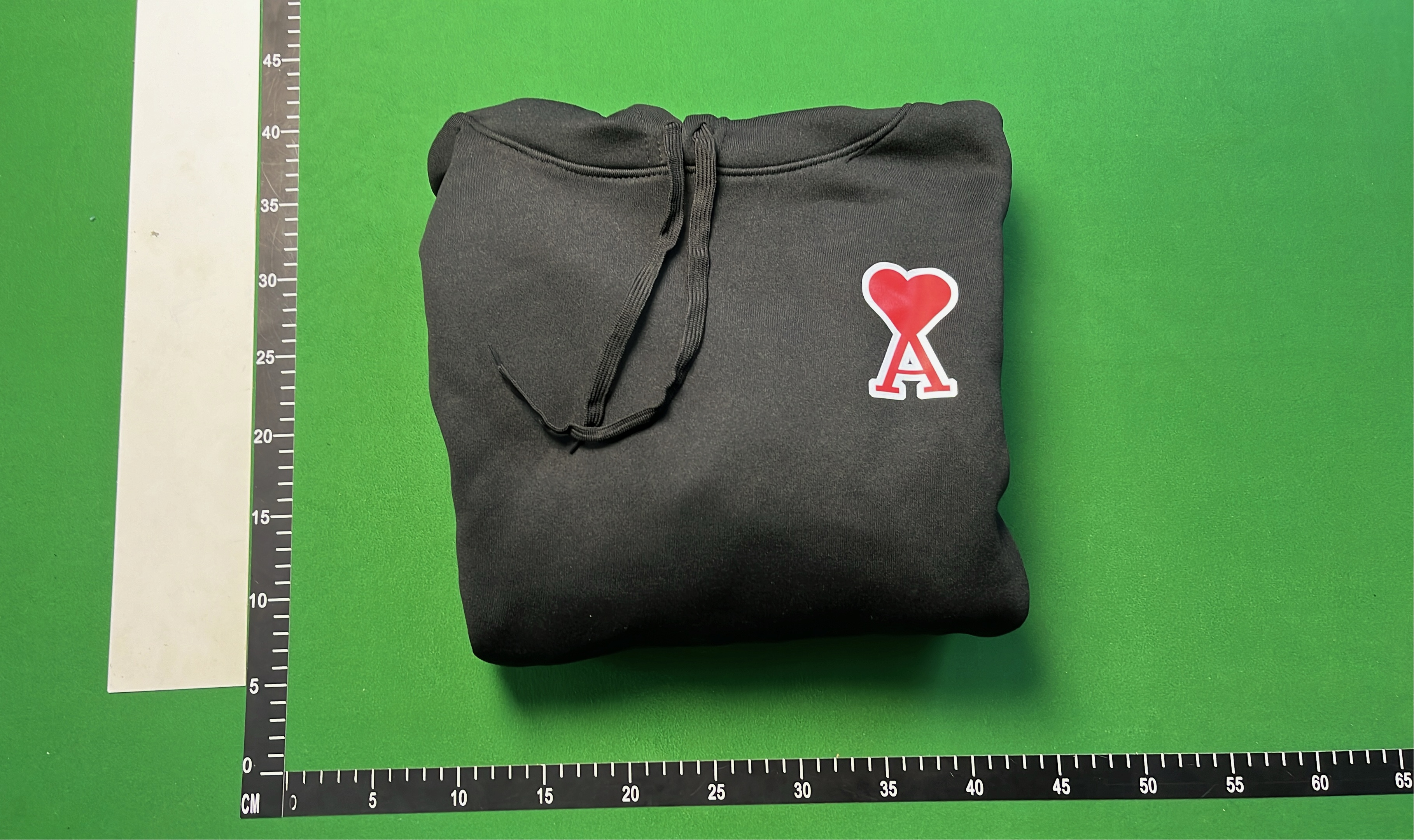 Black Heart A Logo Hoodie - Streetwear Fashion