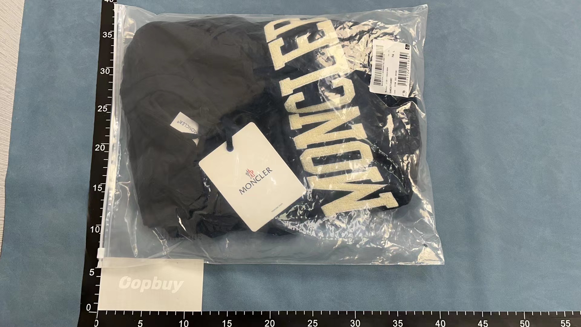 Hollister Navy Blue Long Sleeve T-Shirt with Arch Logo