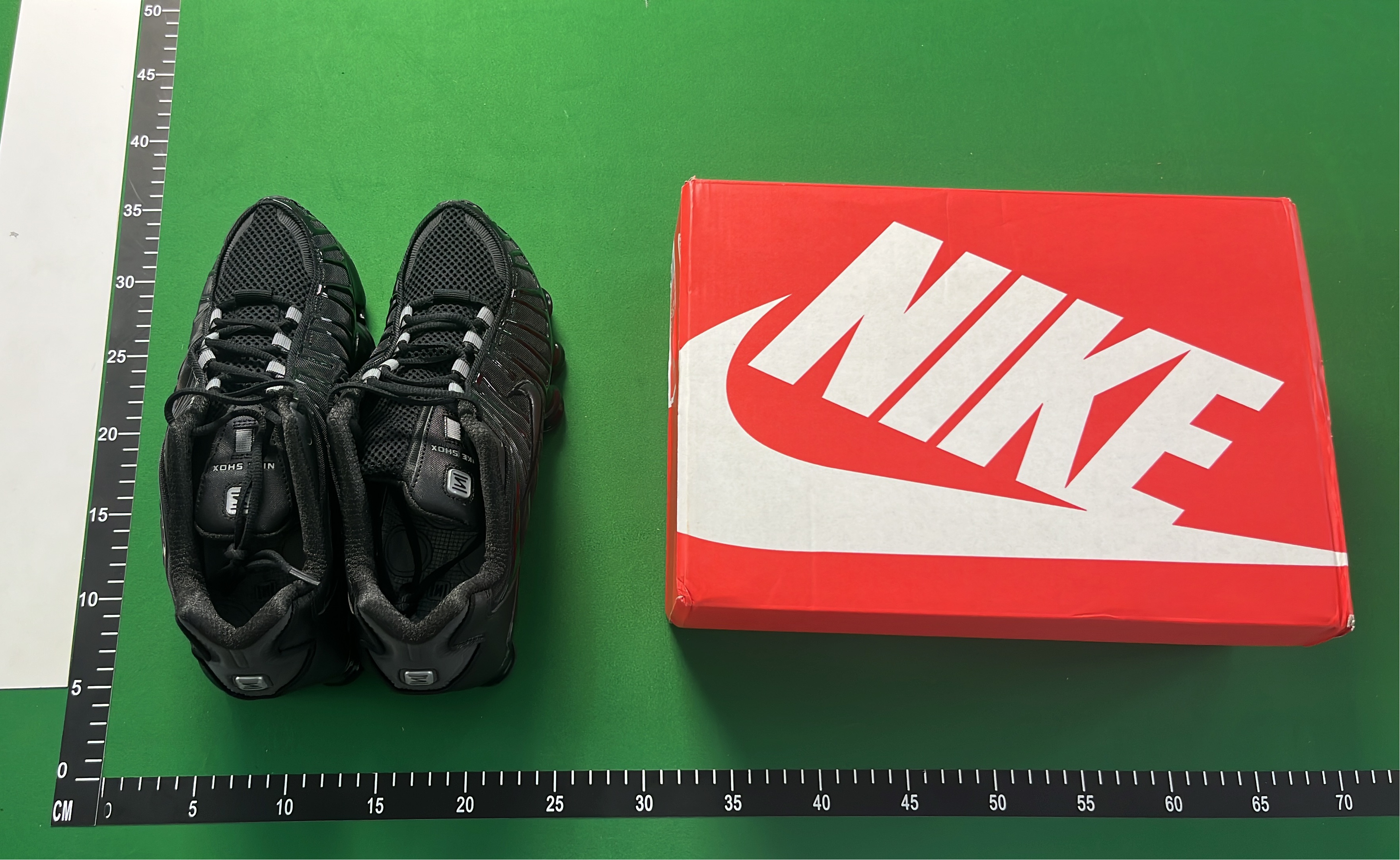 Nike Shox R4 Men's Running Shoes Black Red