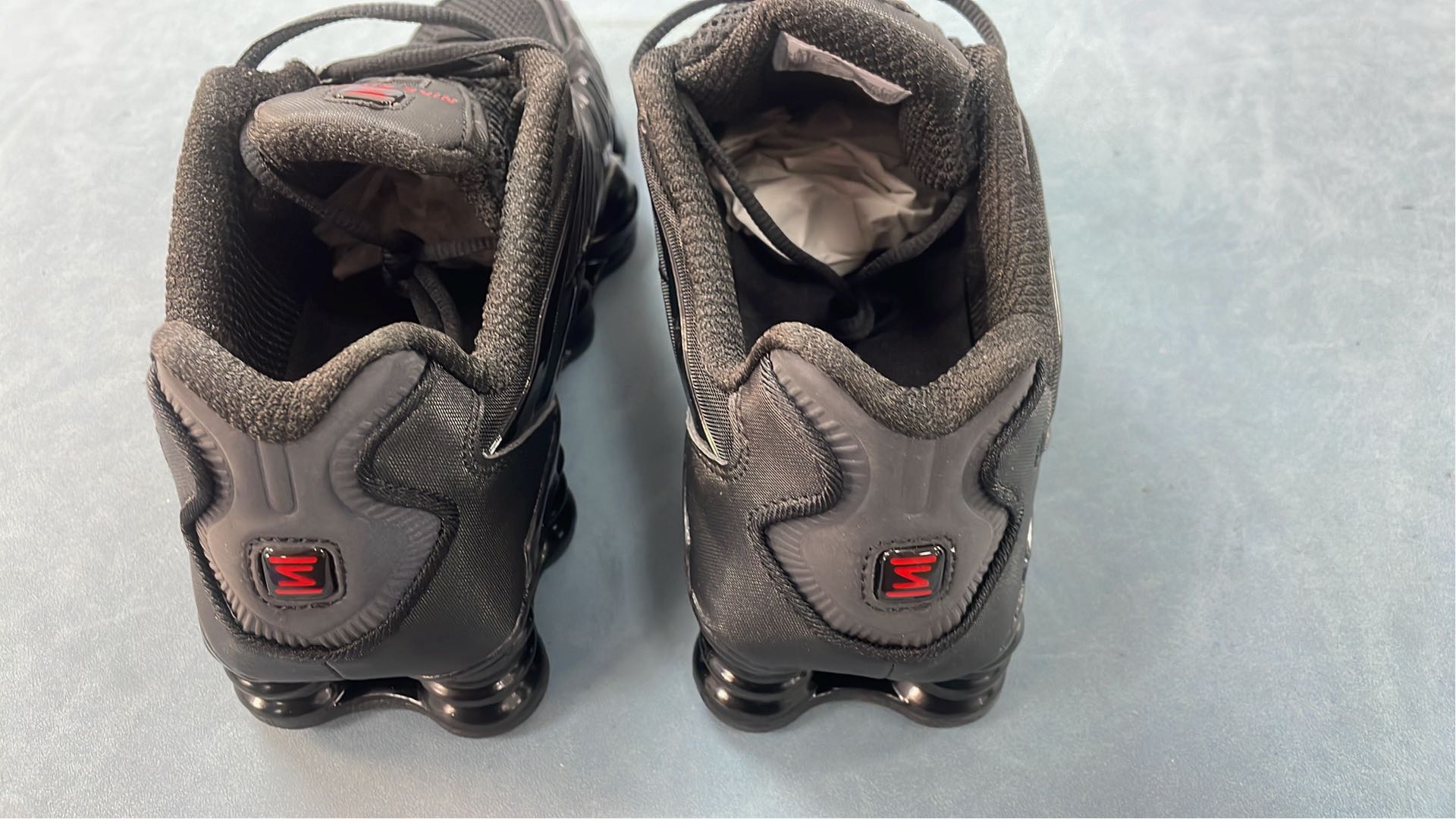Nike Shox R4 Black Running Shoes for Men