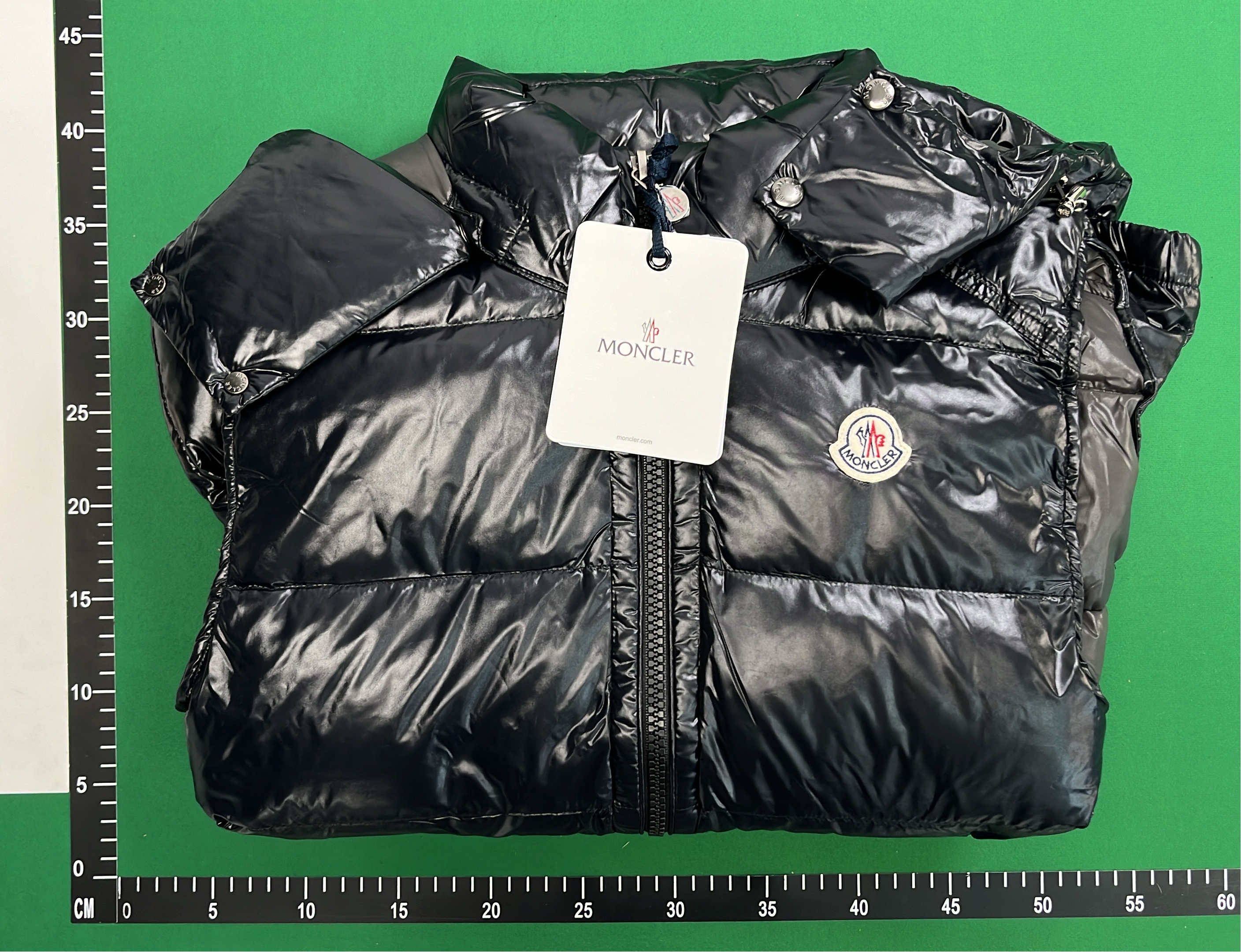 Moncler Black Quilted Down Vest for Women