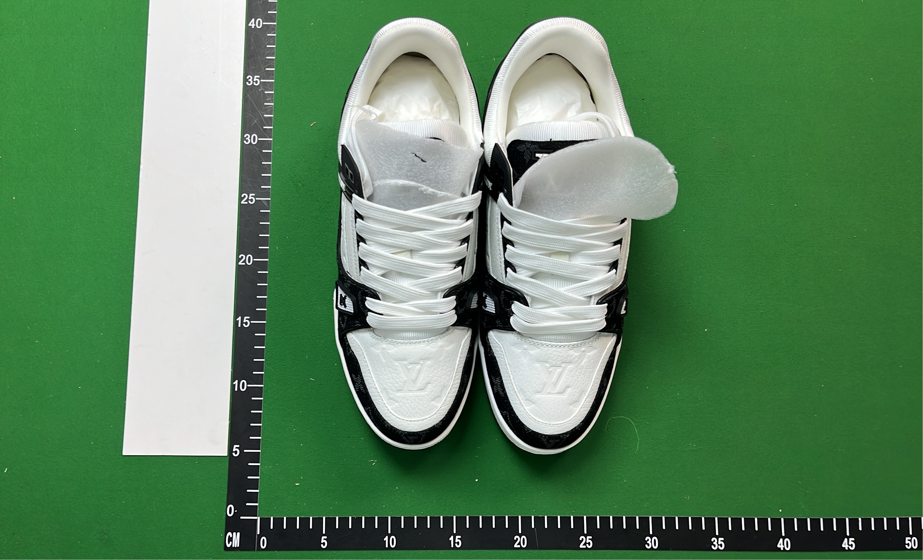 LV x Nike Air Jordan 4 Sneakers White Black Blue Red Green