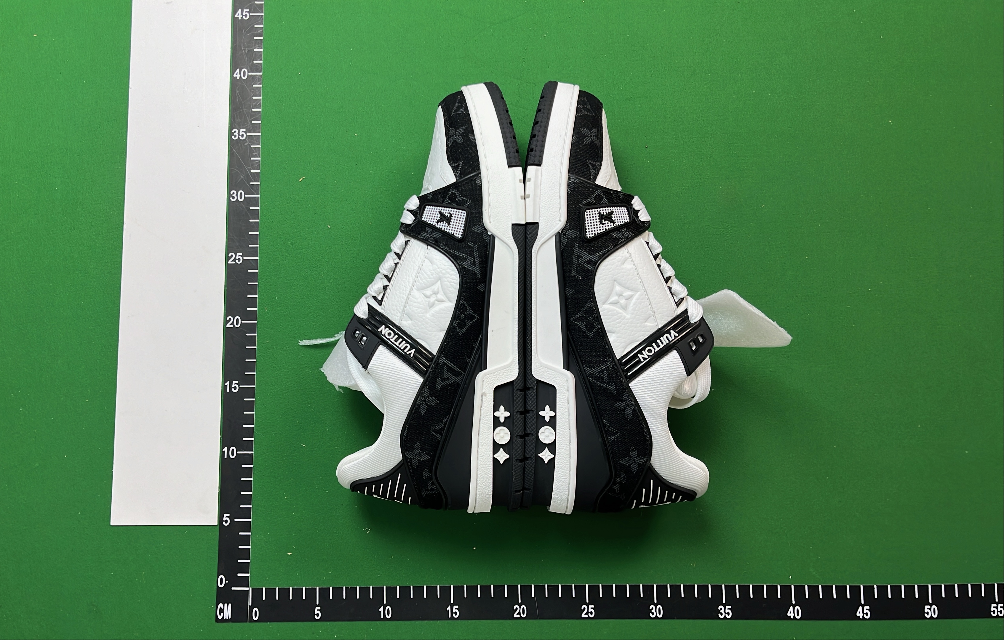 LV x Nike Air Jordan 4 Sneakers White Black Blue Red Green
