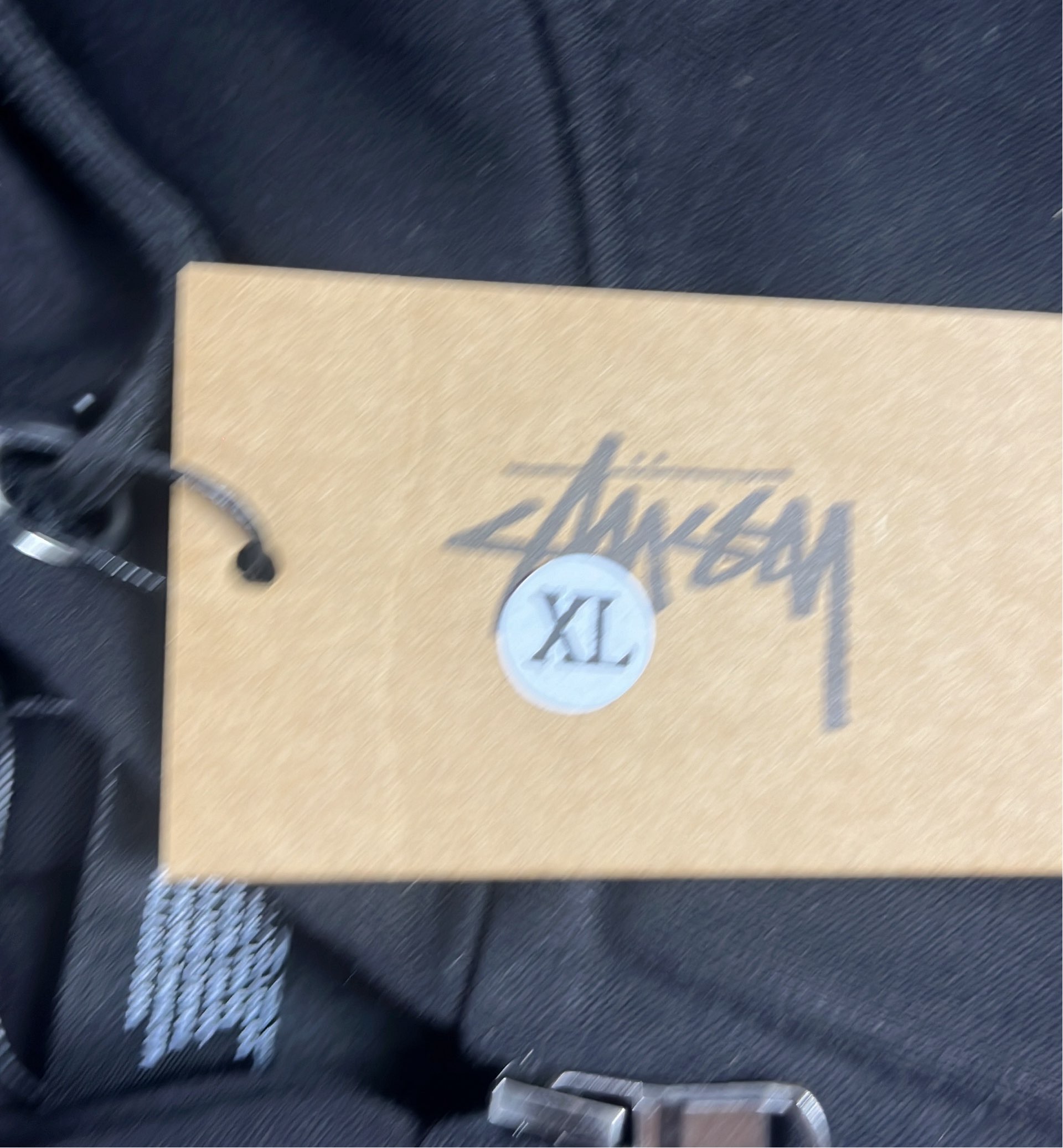 Stussy Dominoes Zip Hoodie Black