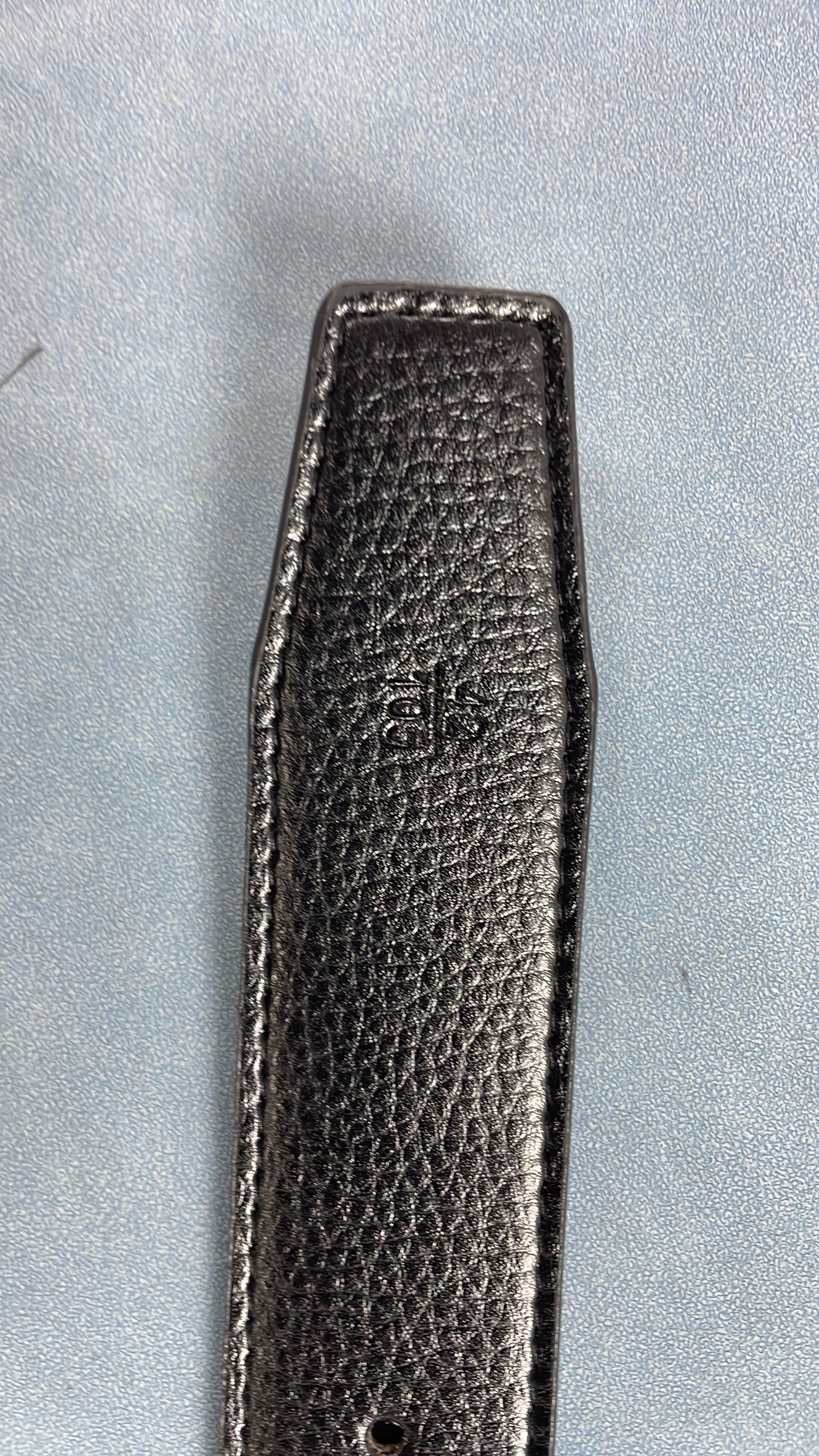 Luxury H Buckle Leather Belt for Men Women
