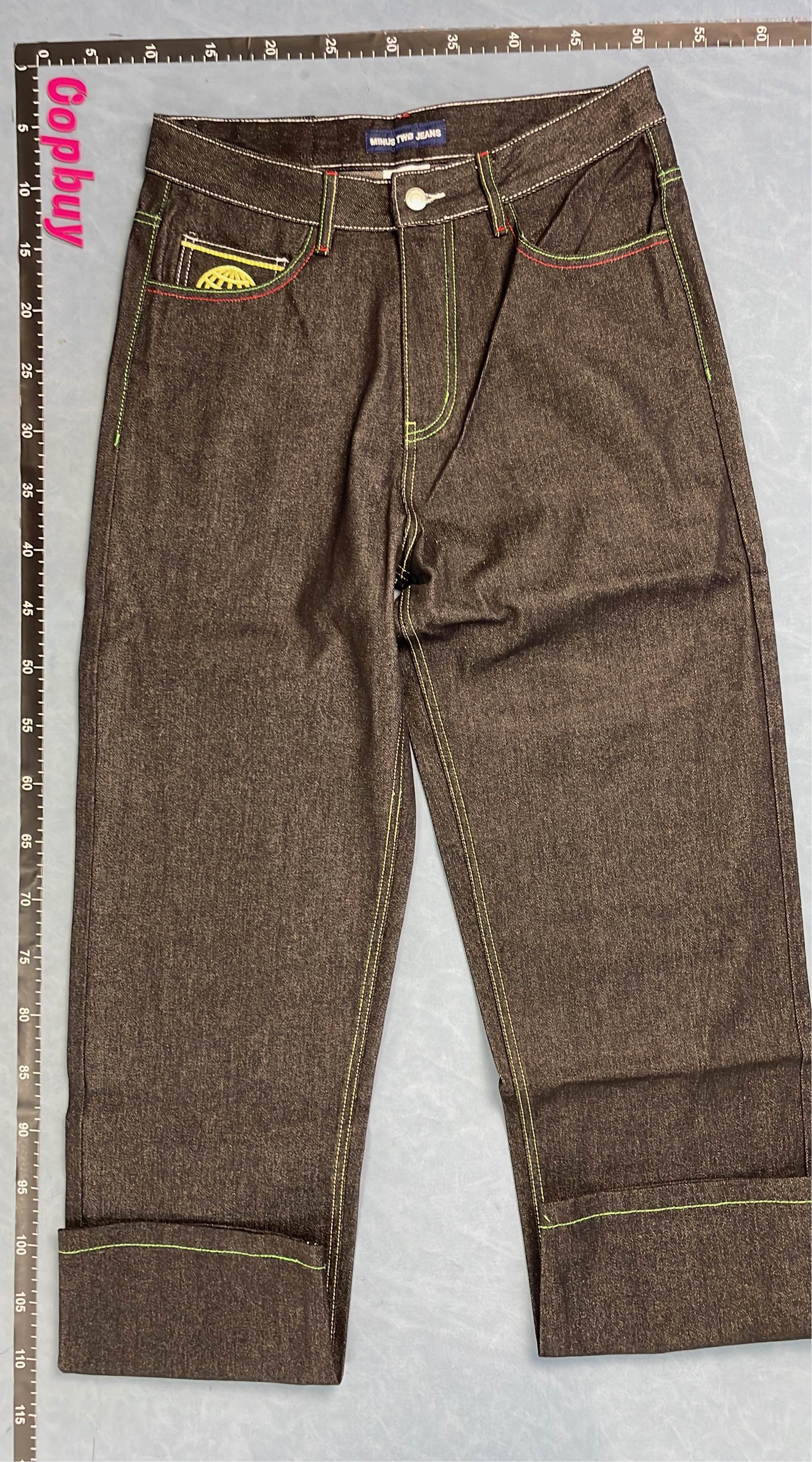 Black Pants with 'pants' Print - Casual Streetwear Style
