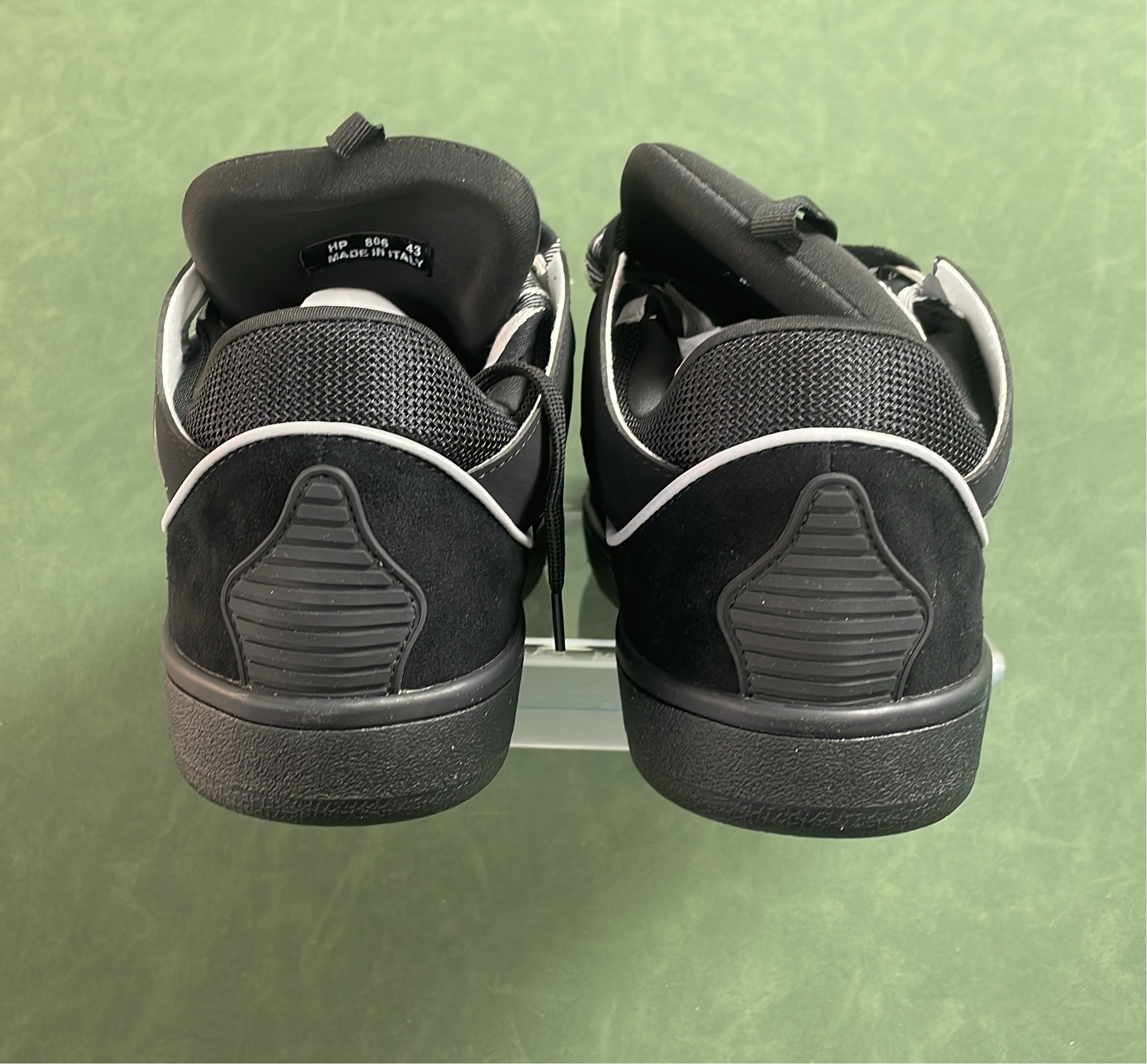 Black and White Vans Sk8-Hi Sneakers for Men and Women