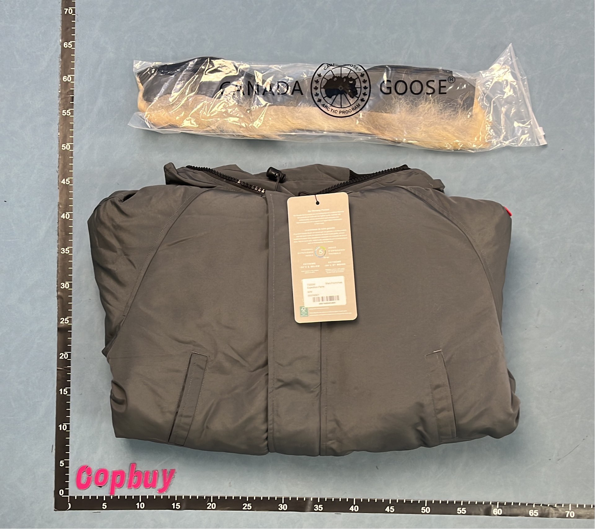 Black Winter Parka with Fur Hood