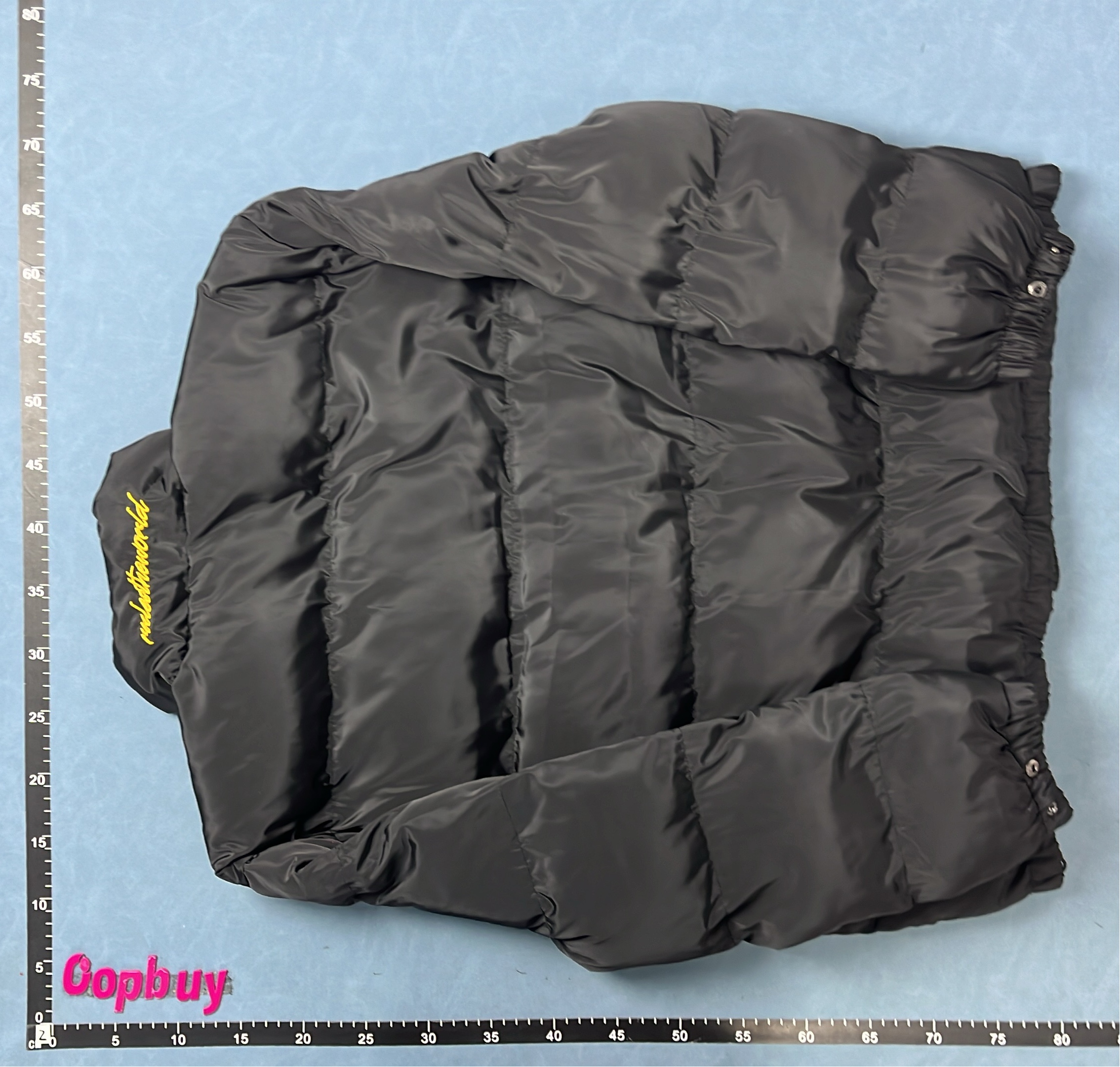 Corteiz Puffer Jacket - Green Black Grey
