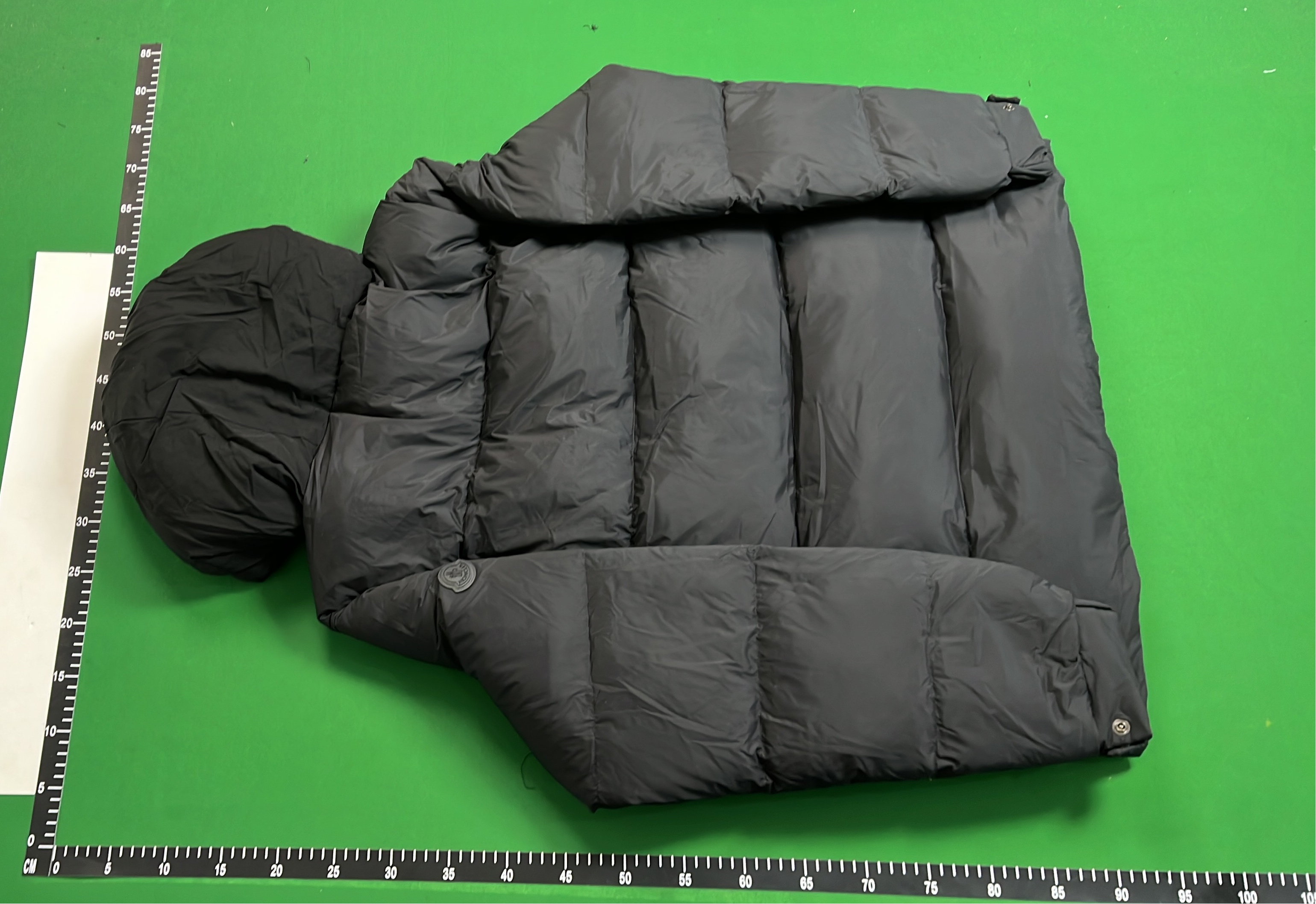 Black Down Jacket with Hood - Men's Winter Coat