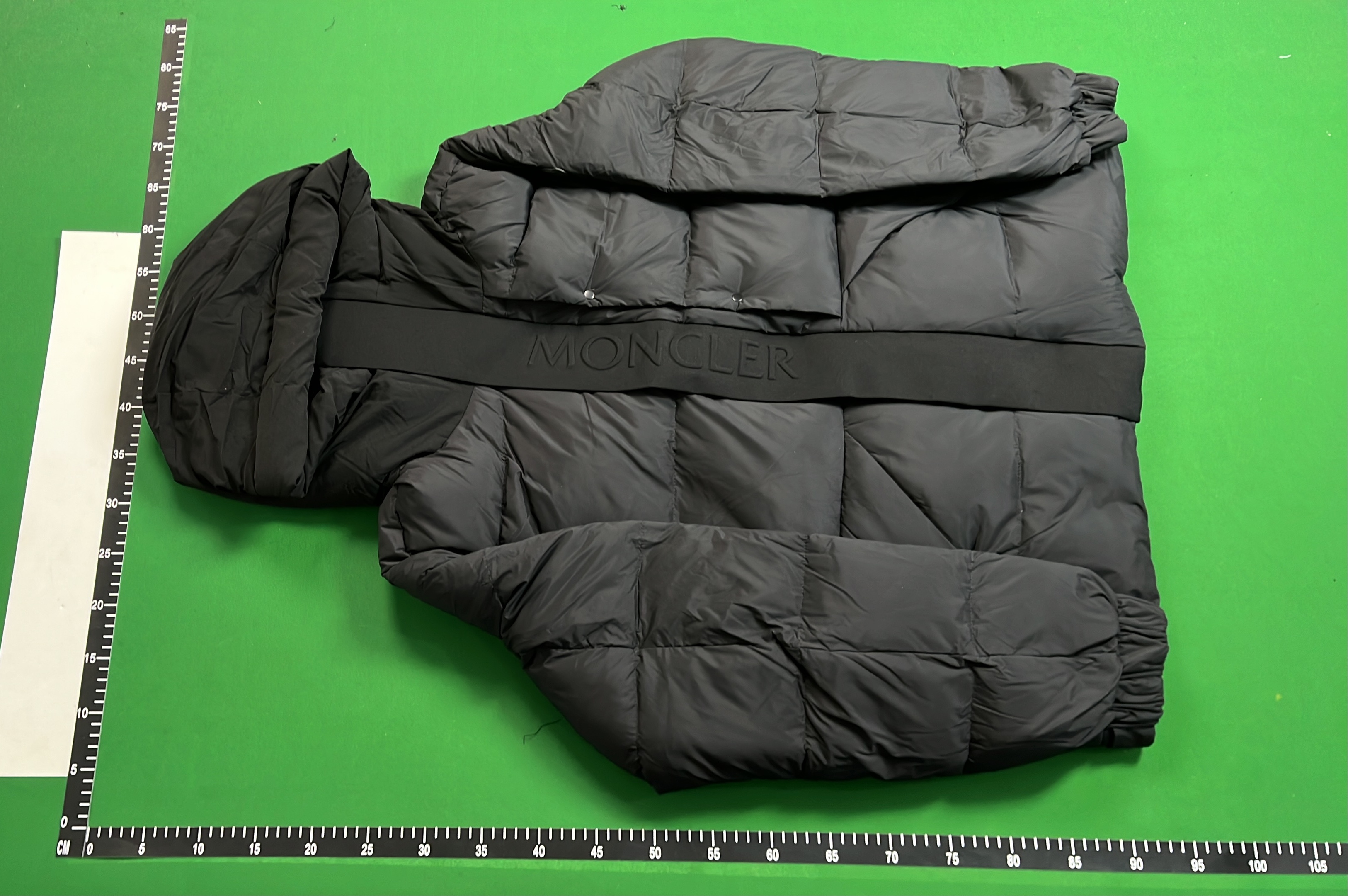 Black Down Jacket with Hood - Men's Winter Coat