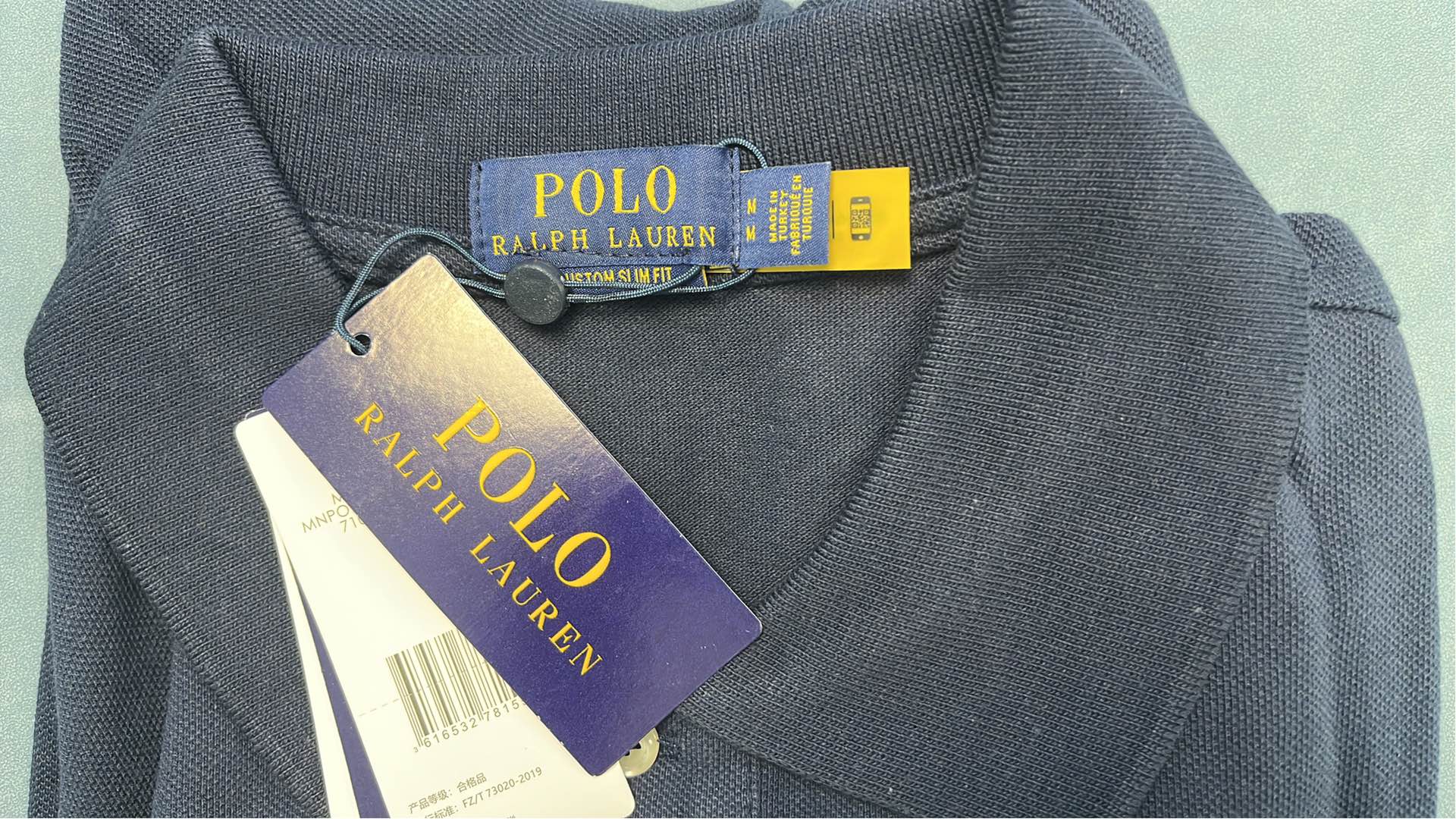 Classic Fit Polo Shirt in Bright Blue