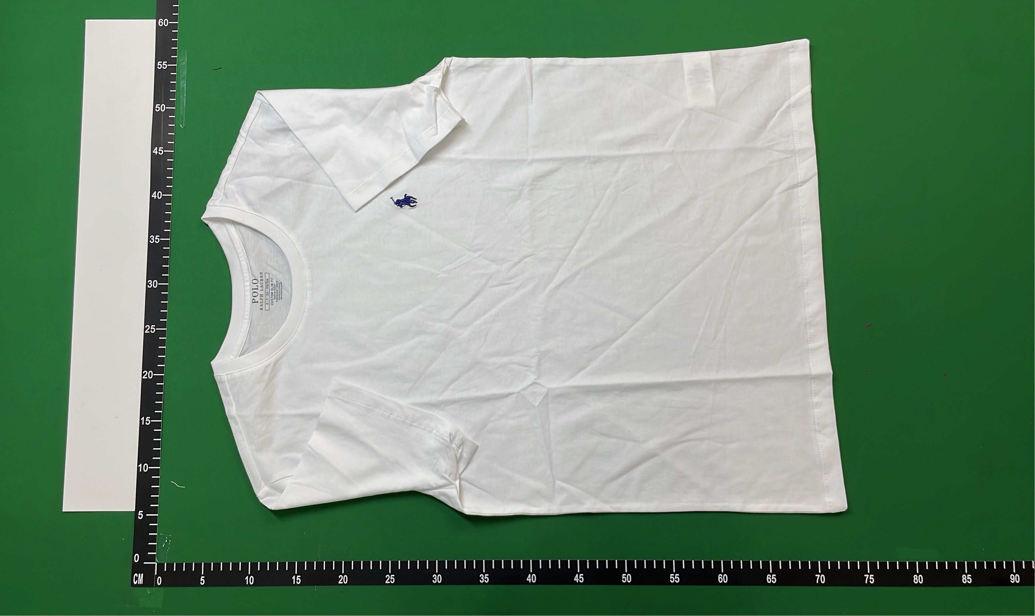 White Polo Ralph Lauren Classic Fit T-Shirt with Logo