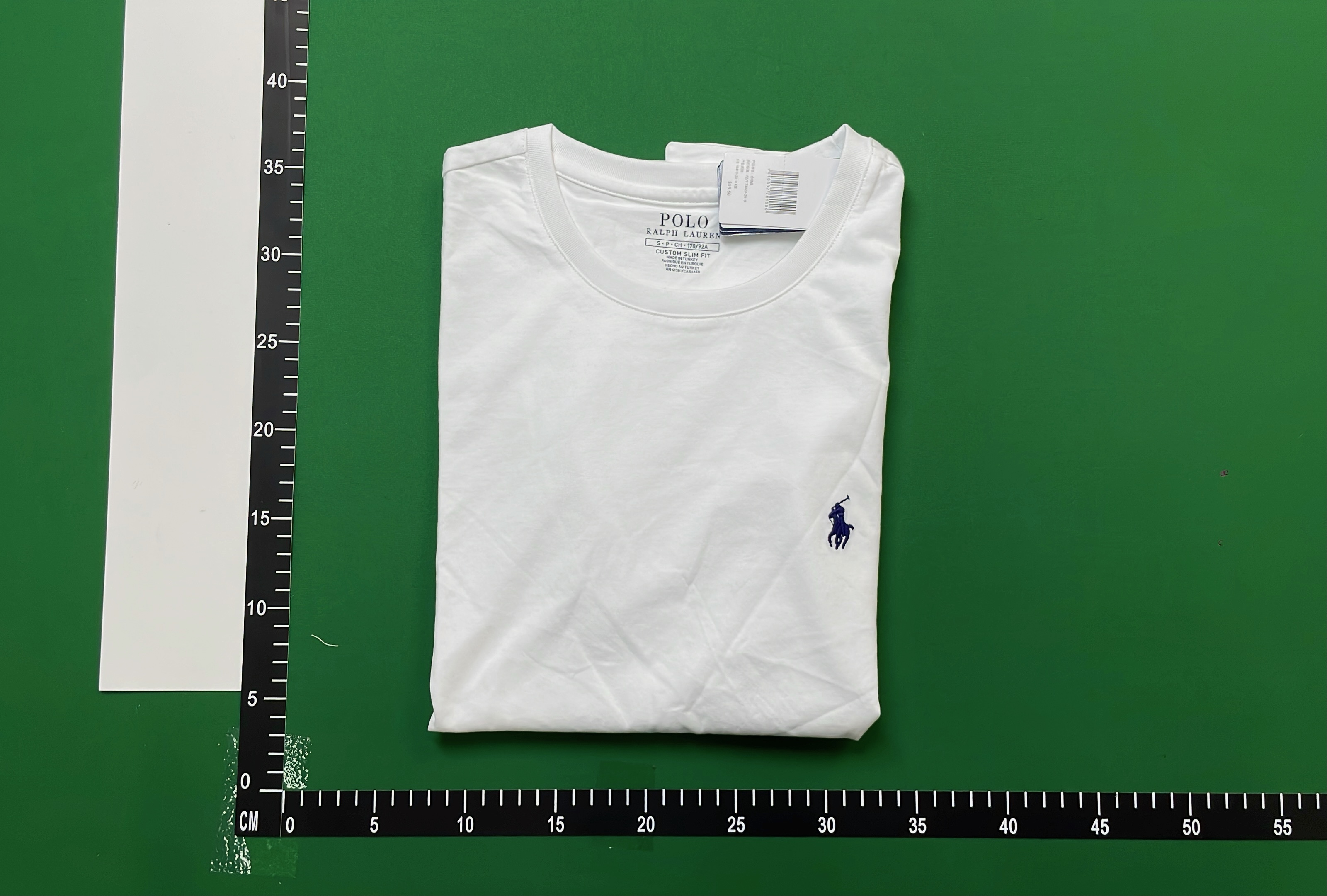 White Polo Ralph Lauren Classic Fit T-Shirt with Logo