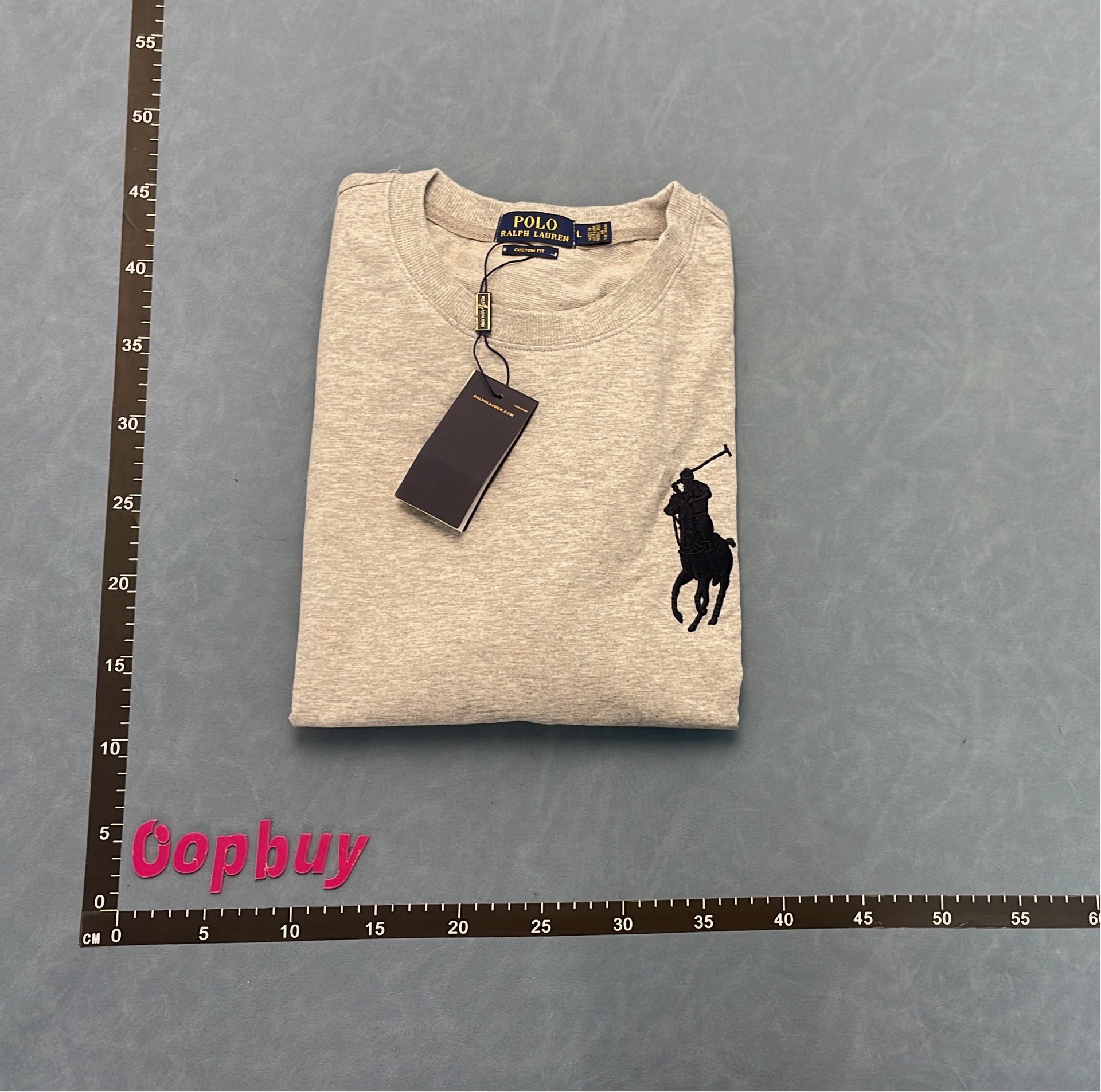 Polo Ralph Lauren White Crewneck Sweatshirt with Small Pony Logo