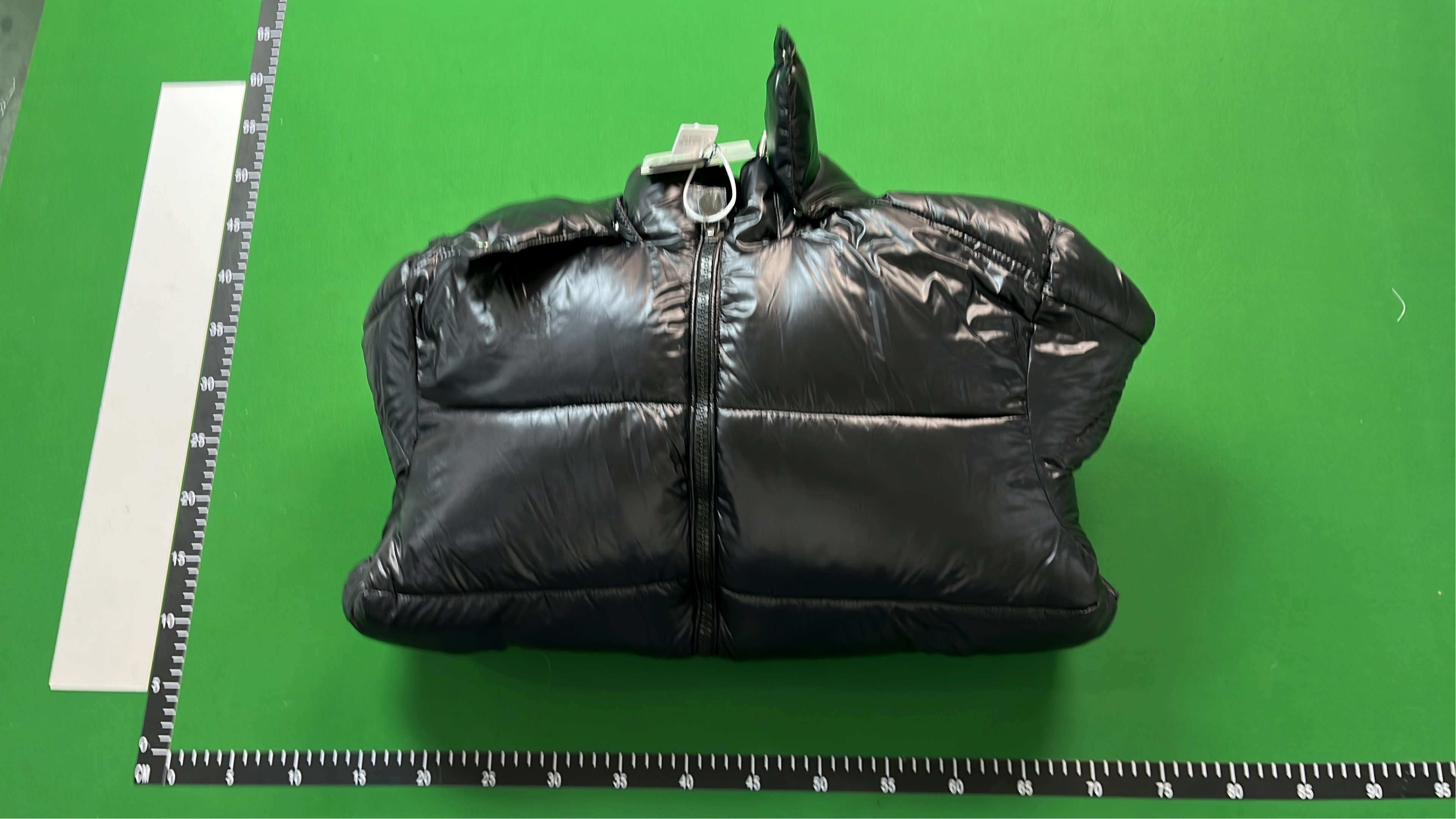Moncler Black Puffer Jacket with Hood