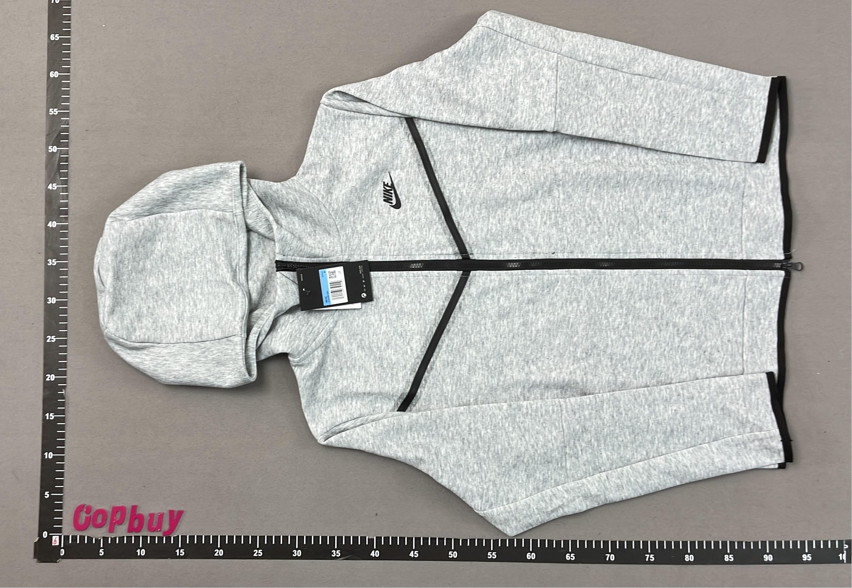 Nike Black Hoodie and Pants Set for Men