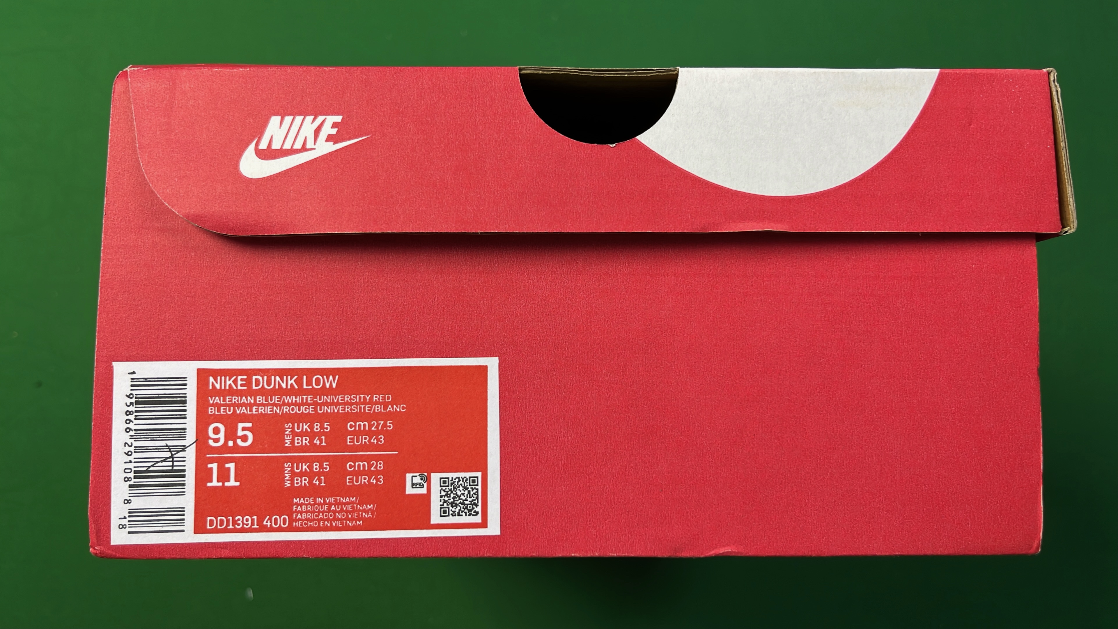 Nike Dunk Low Black White Sneakers Men's Casual Shoes