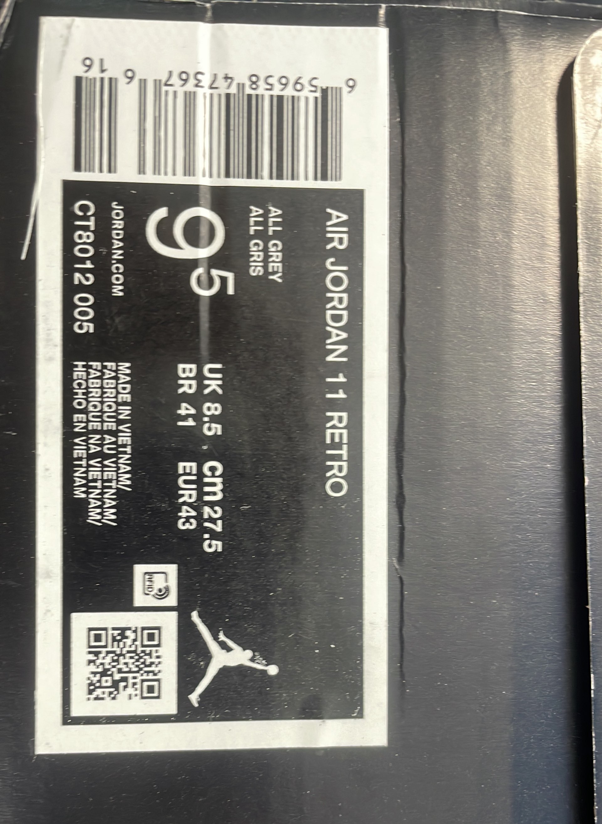 Air Jordan 11 Retro Basketball Shoes