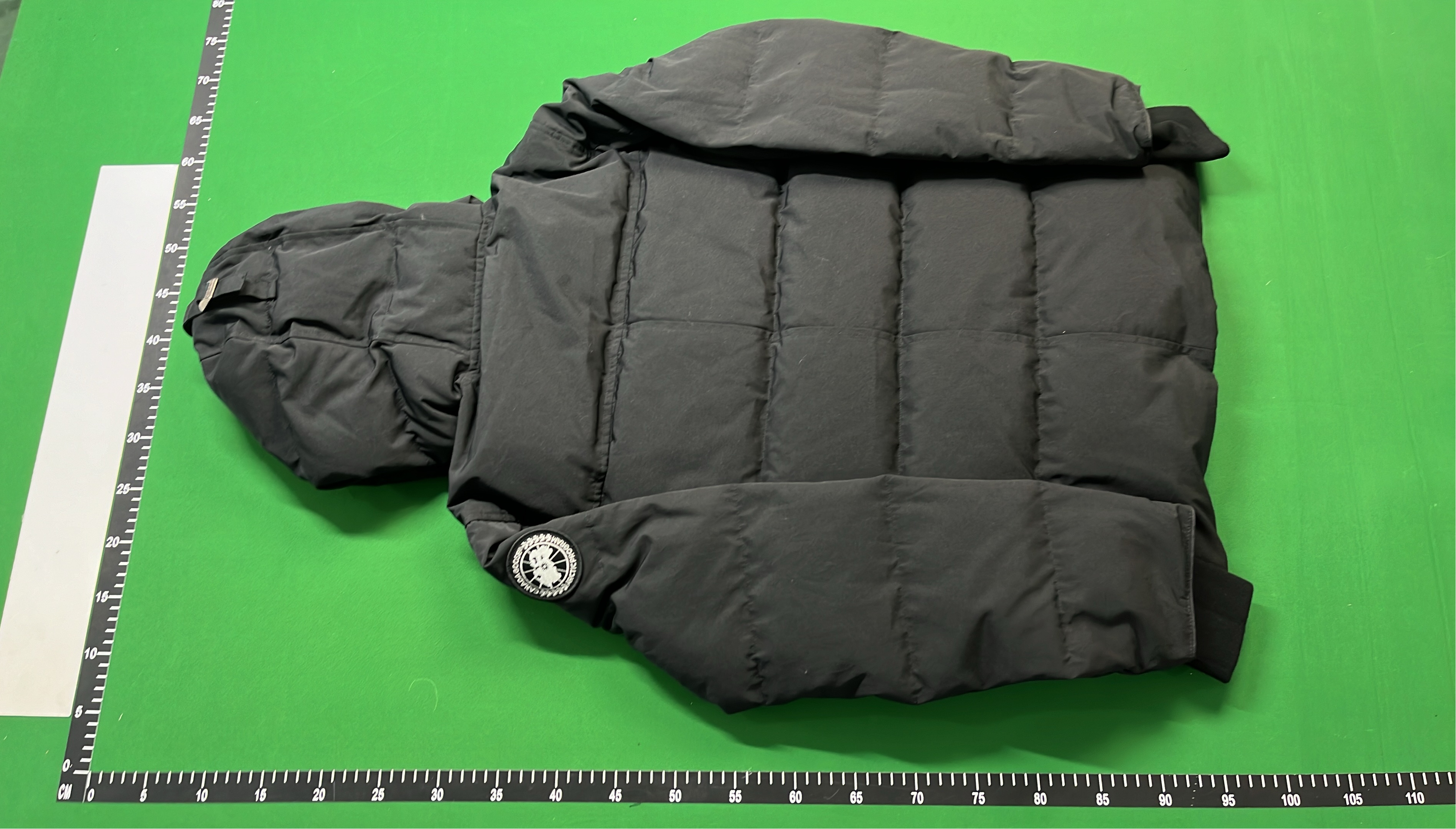 Stone Island Grey Puffer Jacket with Hood