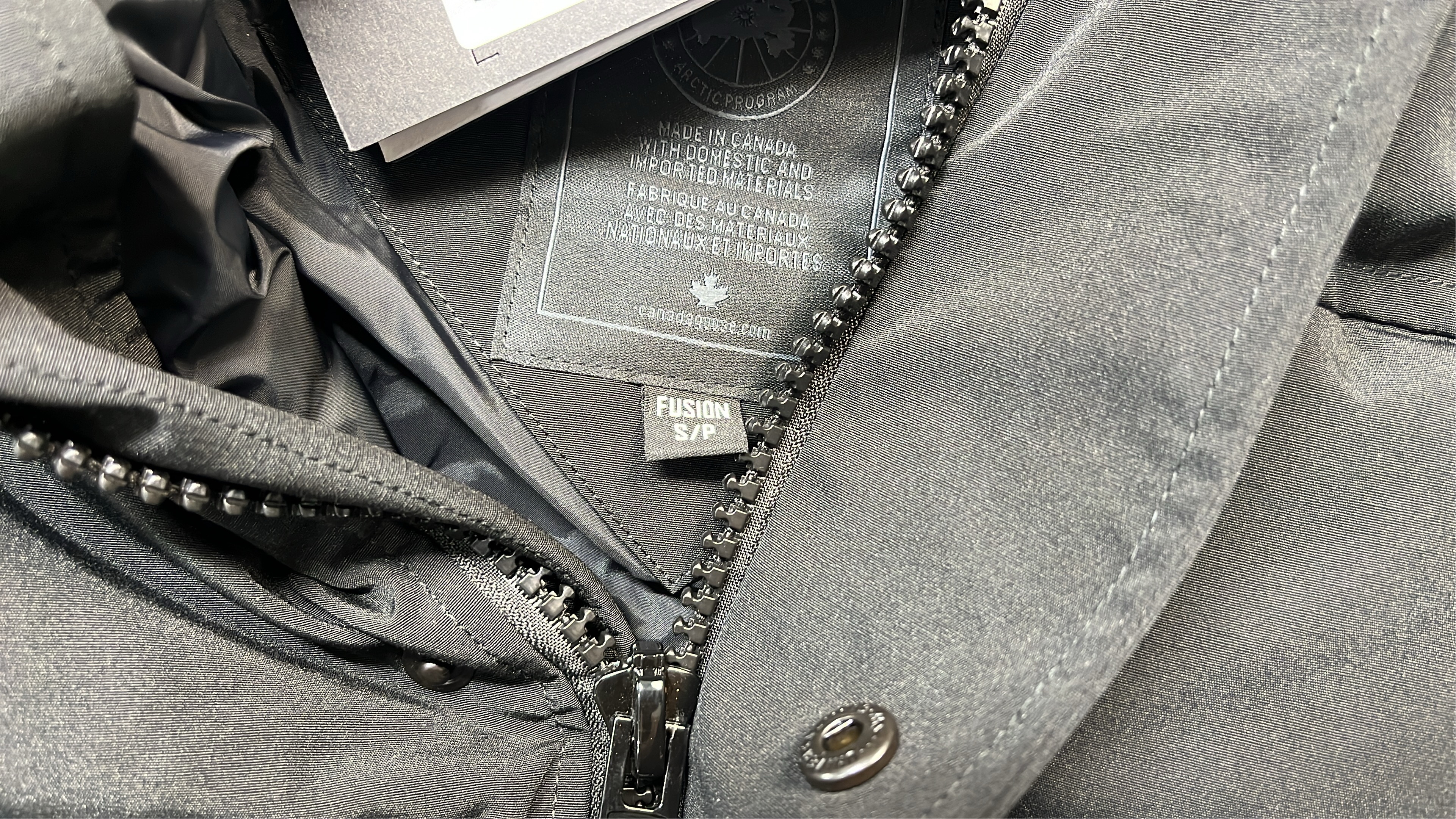 Stone Island Grey Puffer Jacket with Hood