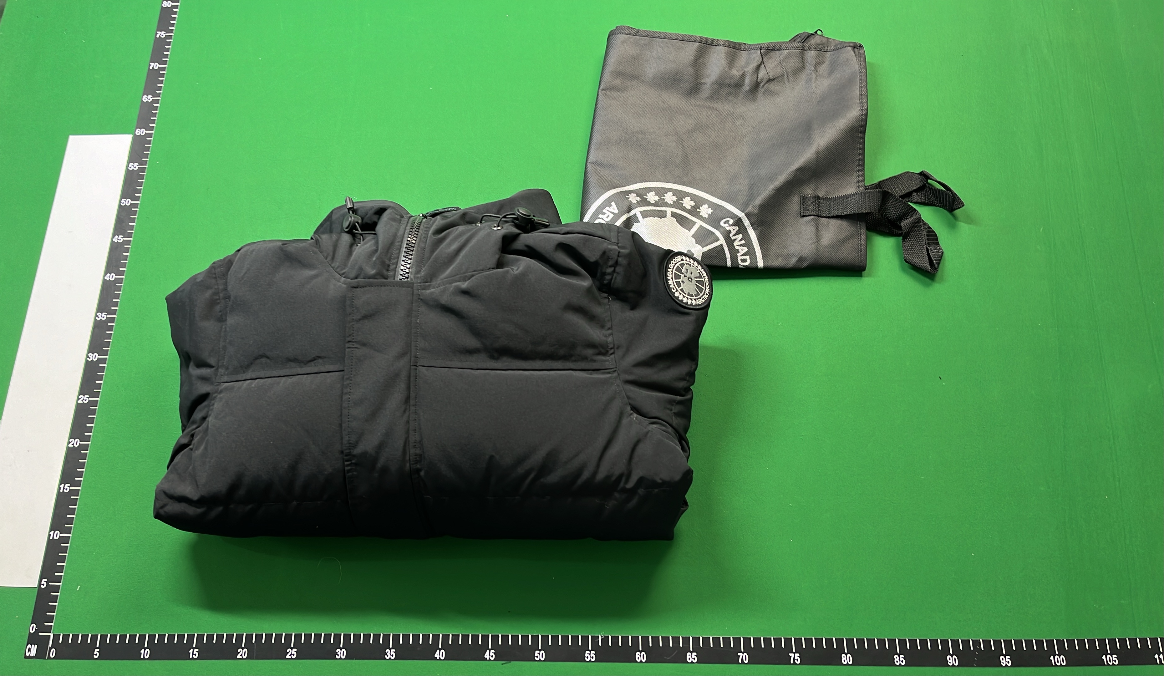 Stone Island Grey Puffer Jacket with Hood