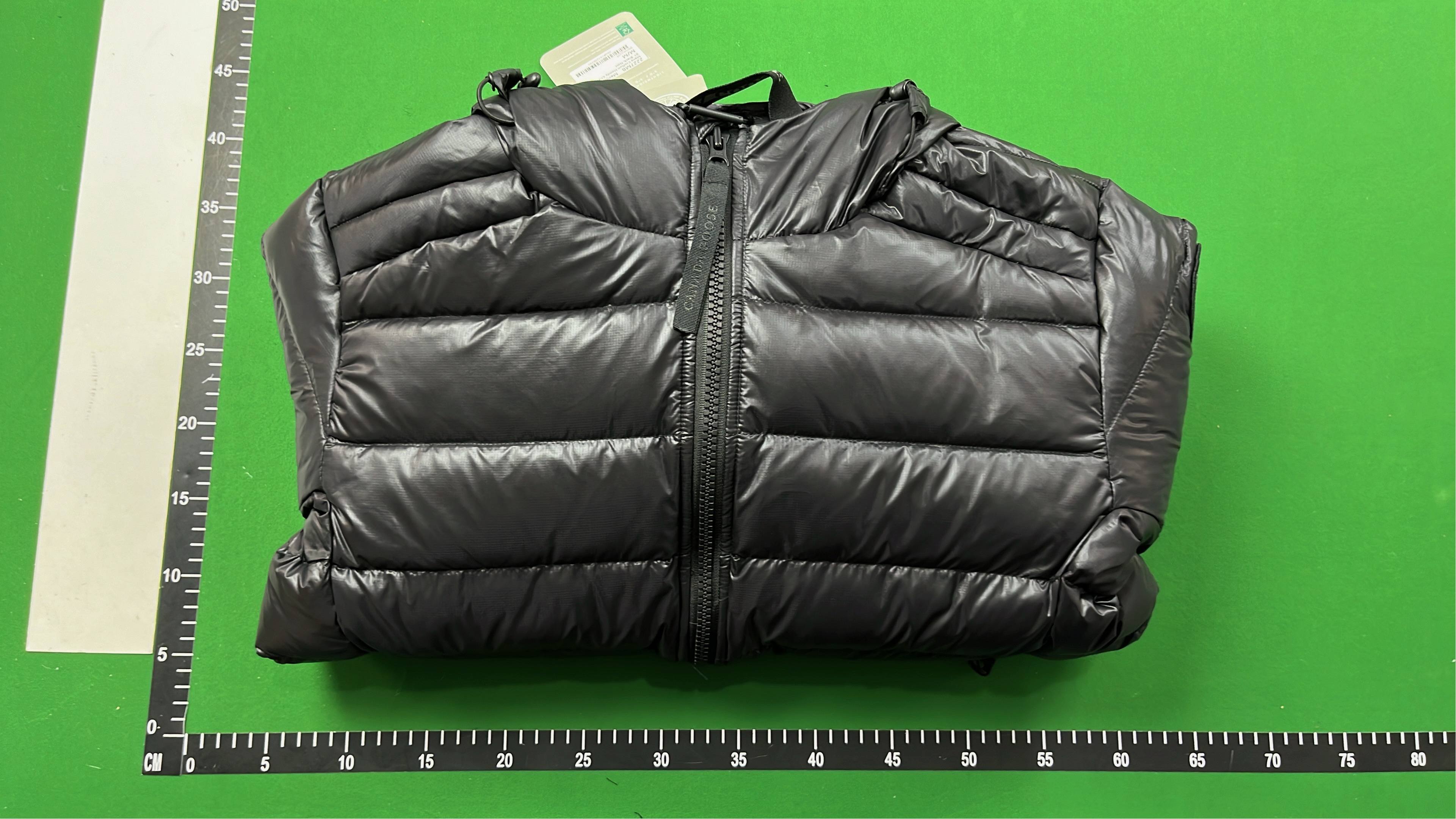 Canada Goose Black Down Jacket with Hood
