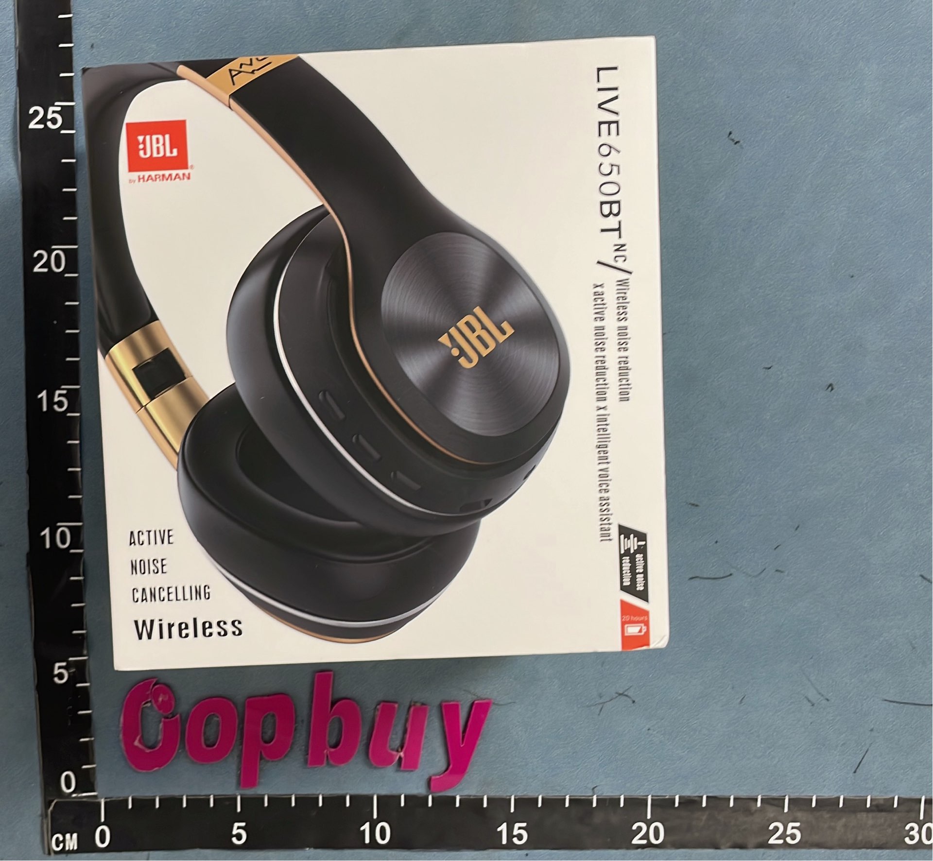 JBL LIVE 650BTNC Wireless Headphones with Active Noise Cancelling
