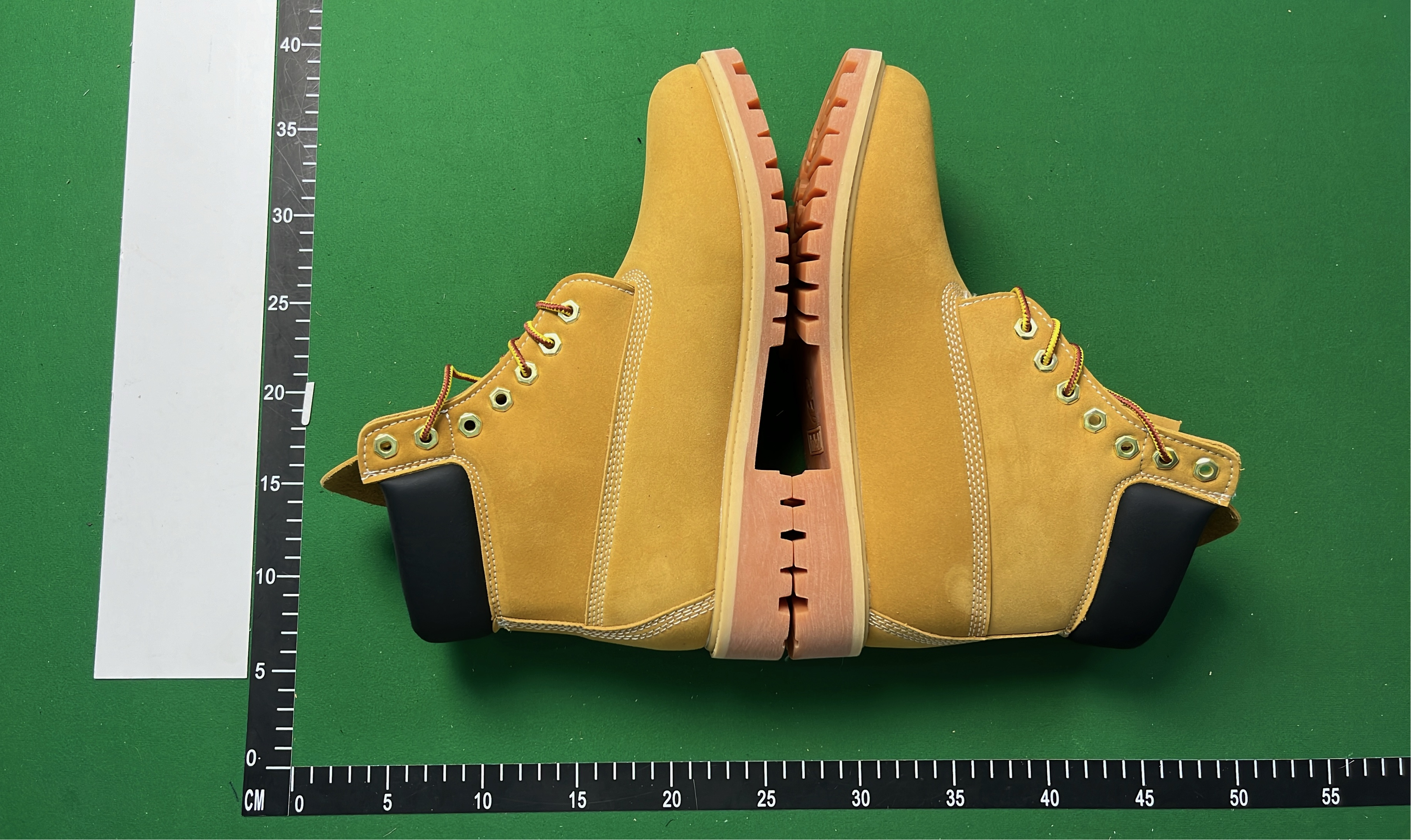 Men's Tan Leather Work Boots with Rugged Sole