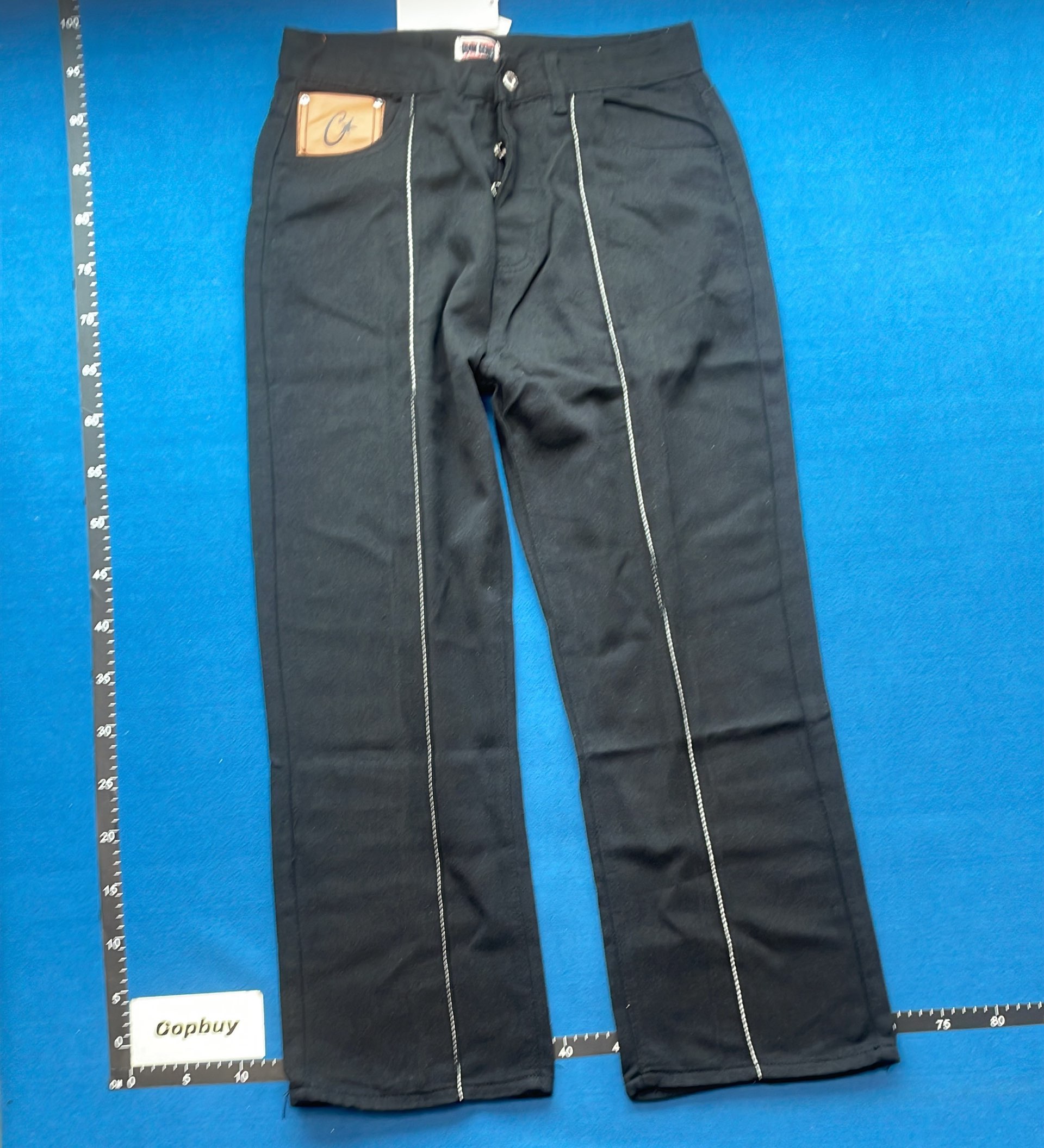 Star Embroidery Denim Pants and Shorts for Men