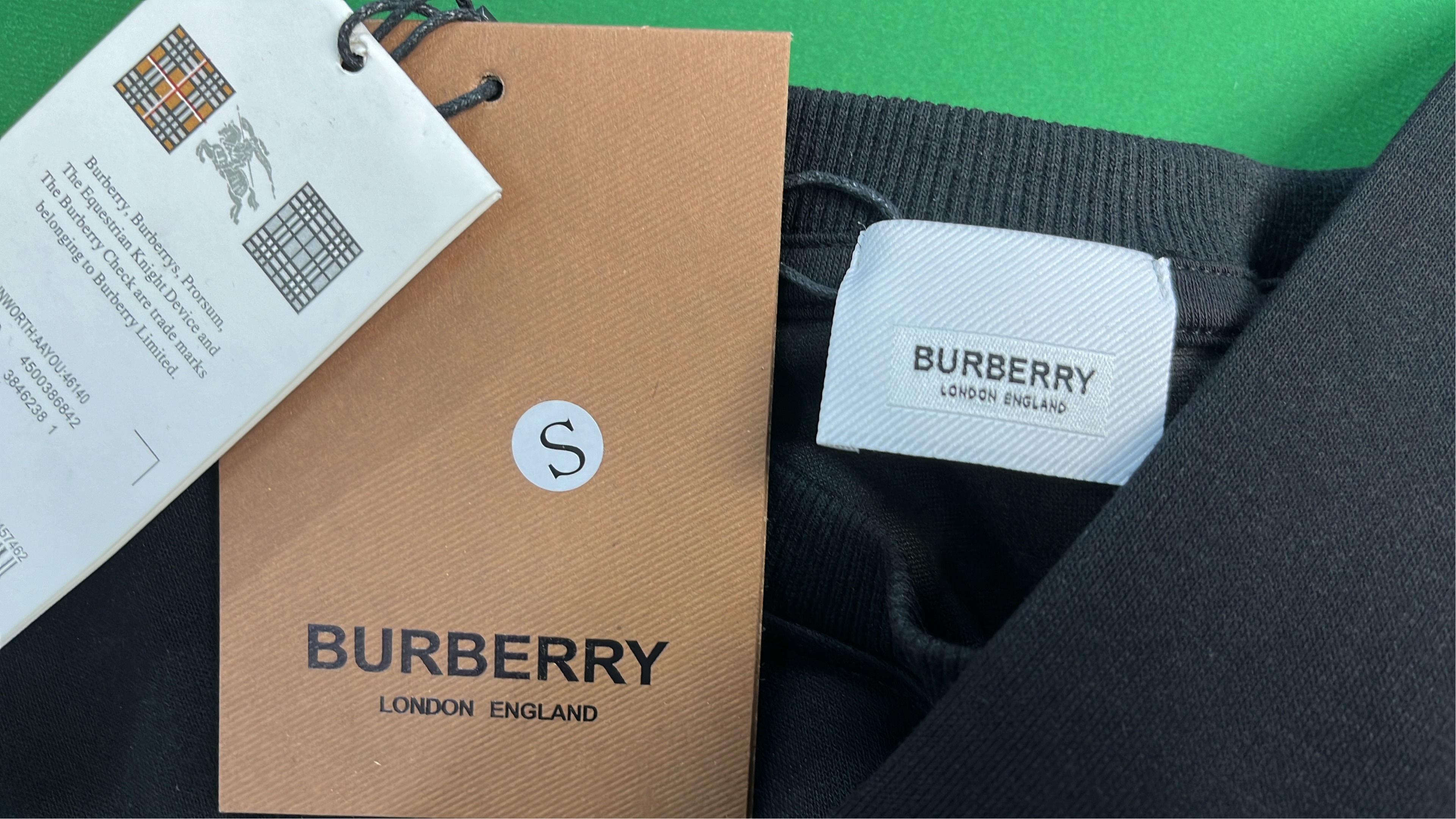 Burberry London England Logo Sweatshirt Black