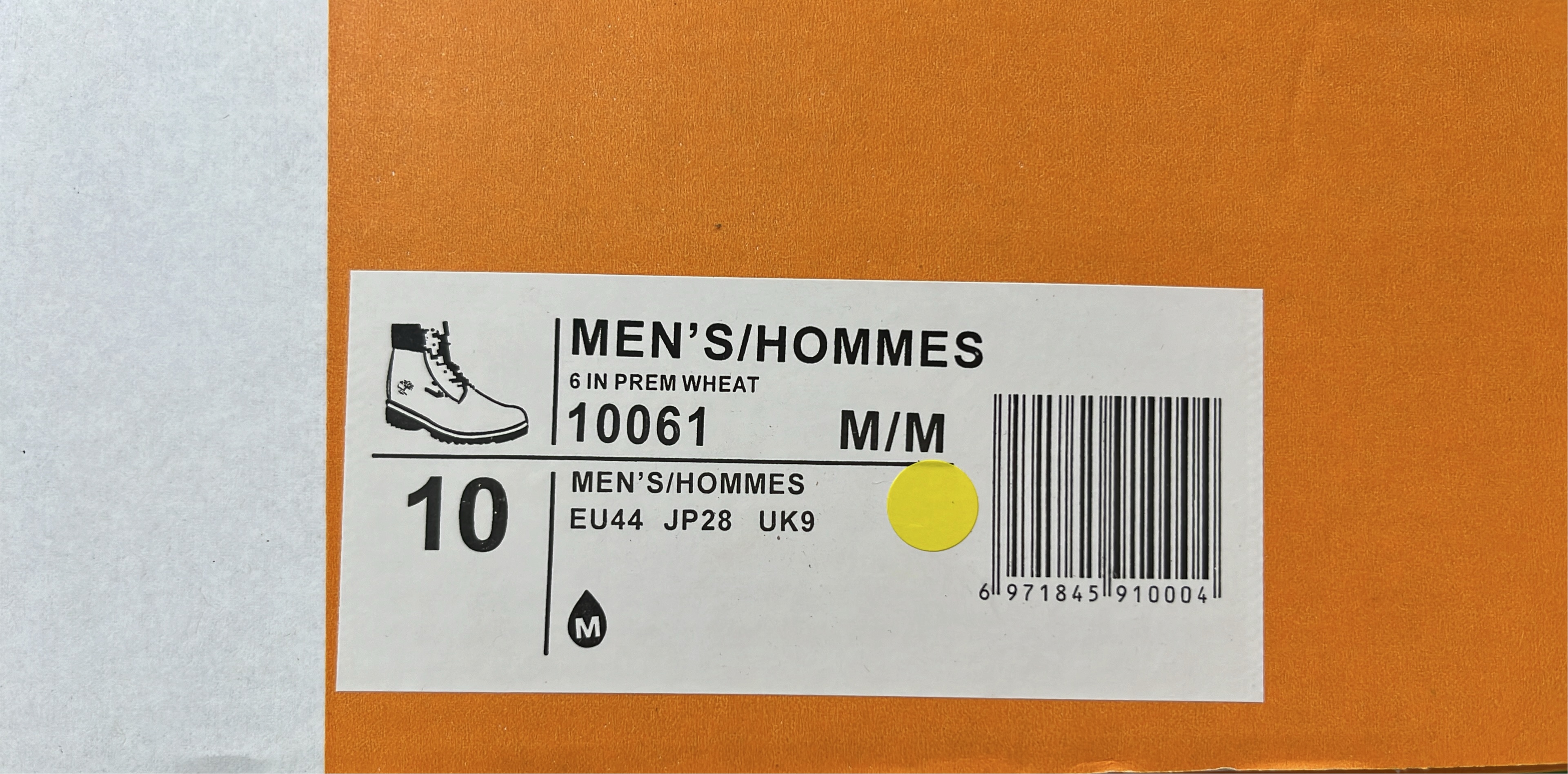 Men's Waterproof Work Boots - Classic Yellow Leather Hiking Boots