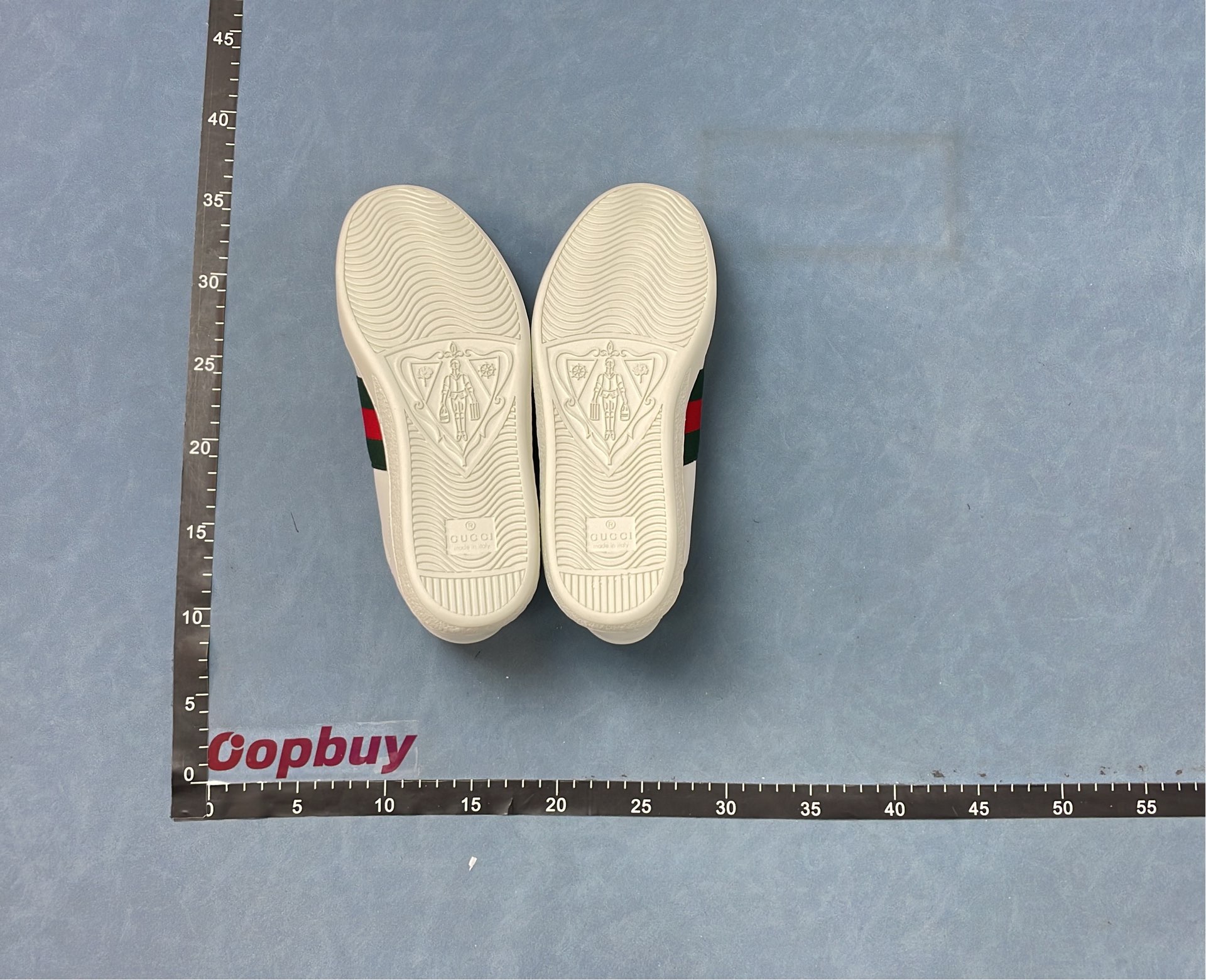 White Gucci Ace Sneakers with Gold Bee and Star Embroidery