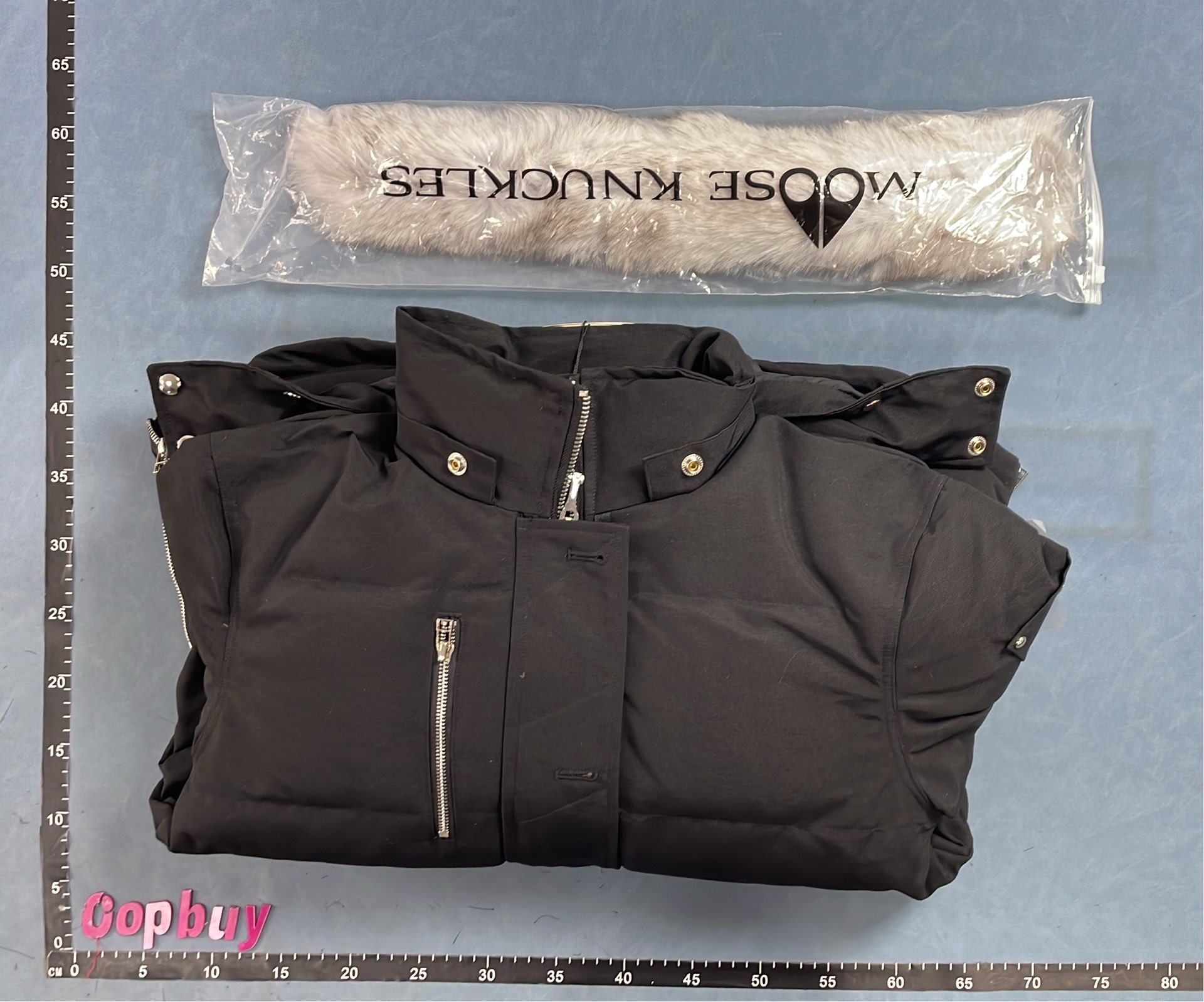 Canada Goose Down Filled Hooded Jacket with Fur Trim