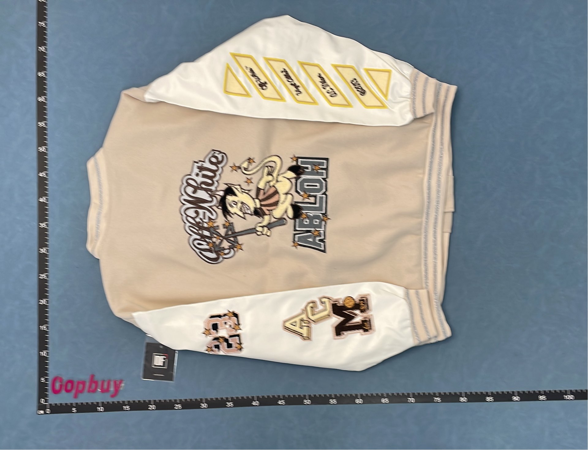 Off-White Chicago Bulls Champions Varsity Jacket
