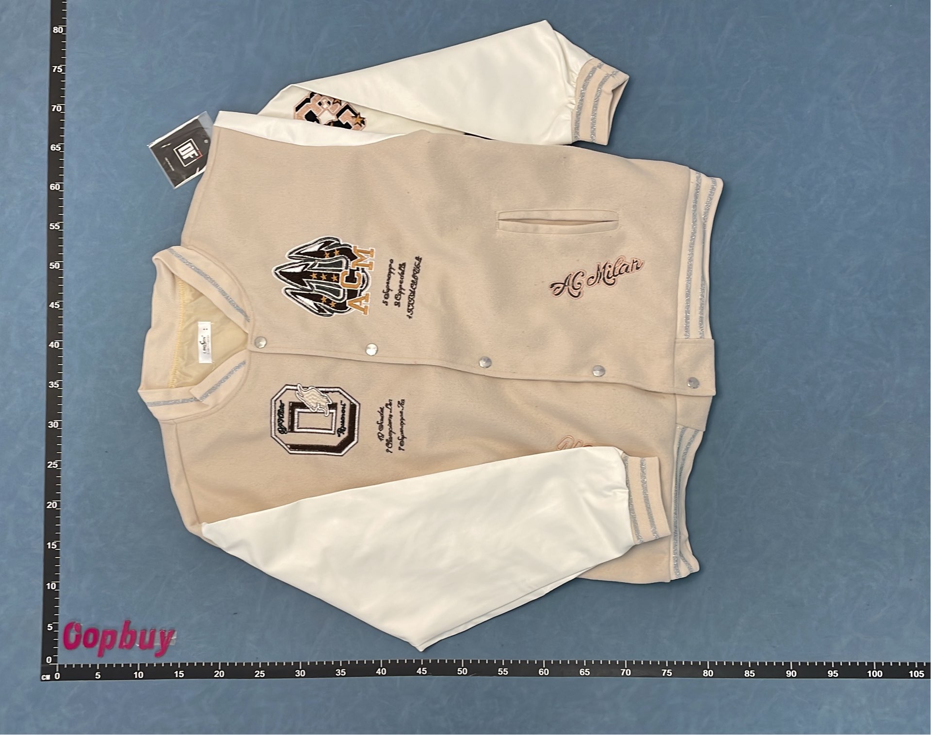 Off-White Chicago Bulls Champions Varsity Jacket