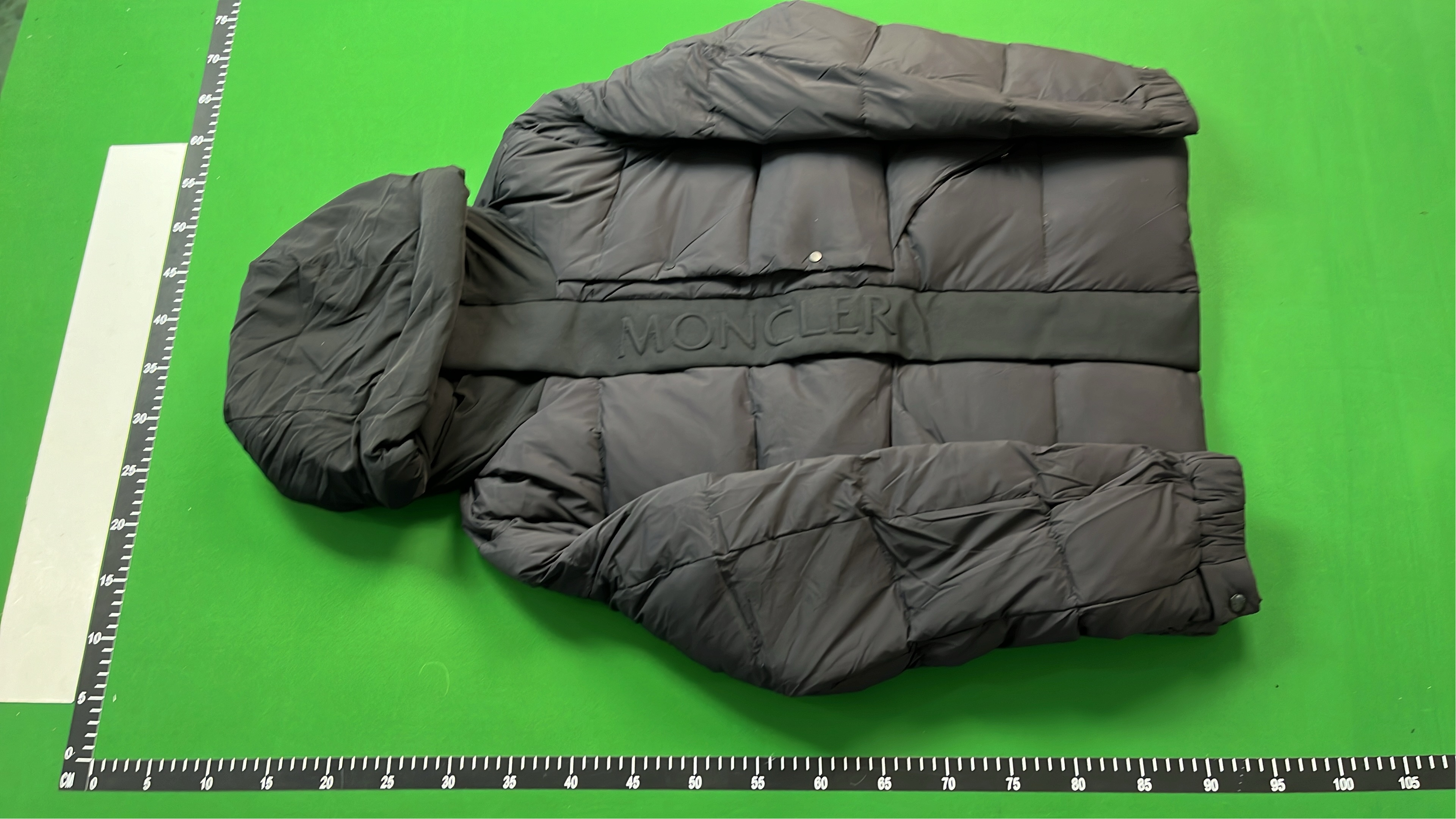 Moncler Black Down Jacket with Hood - Men's Winter Outerwear