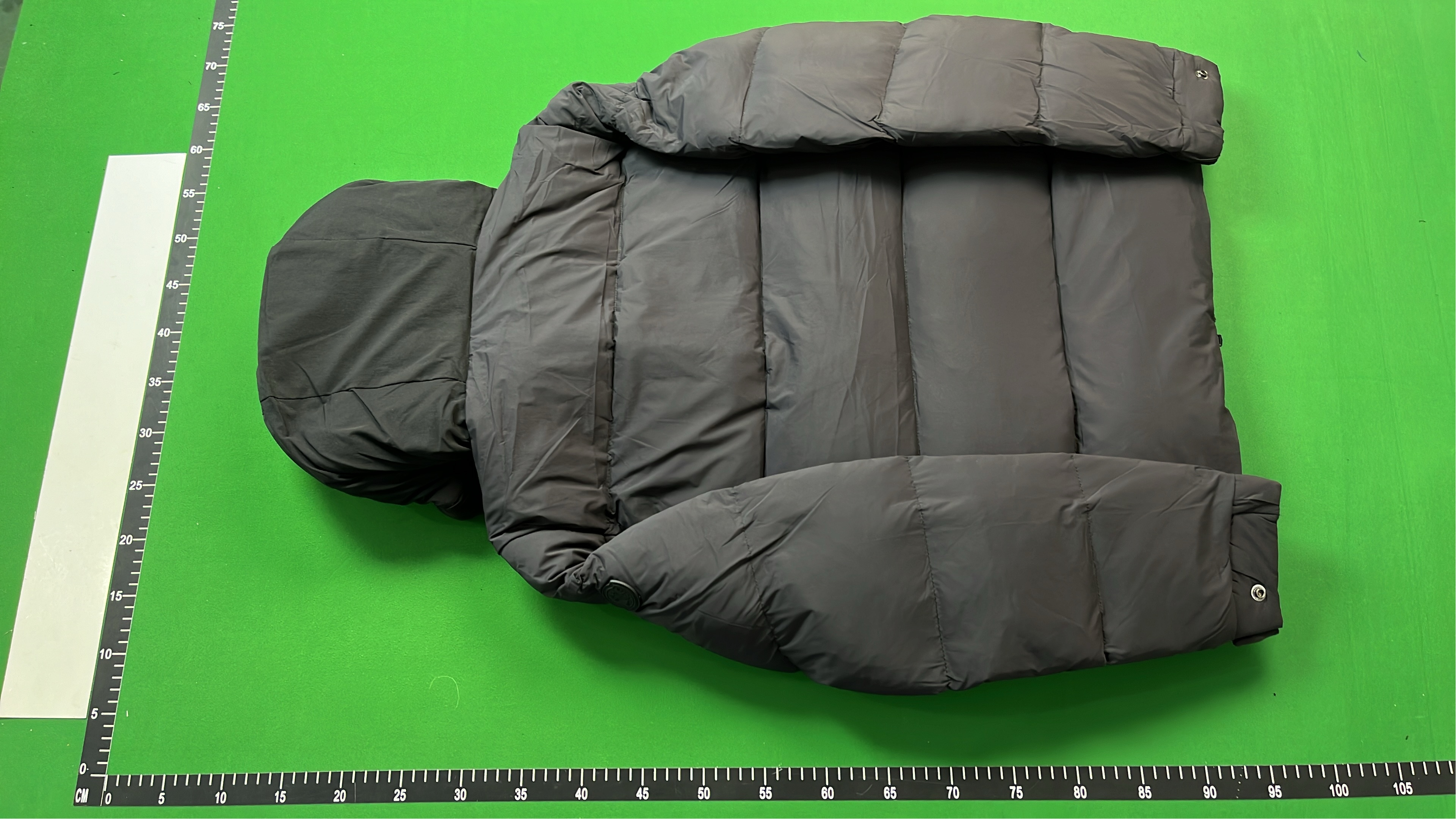 Moncler Black Down Jacket with Hood - Men's Winter Outerwear