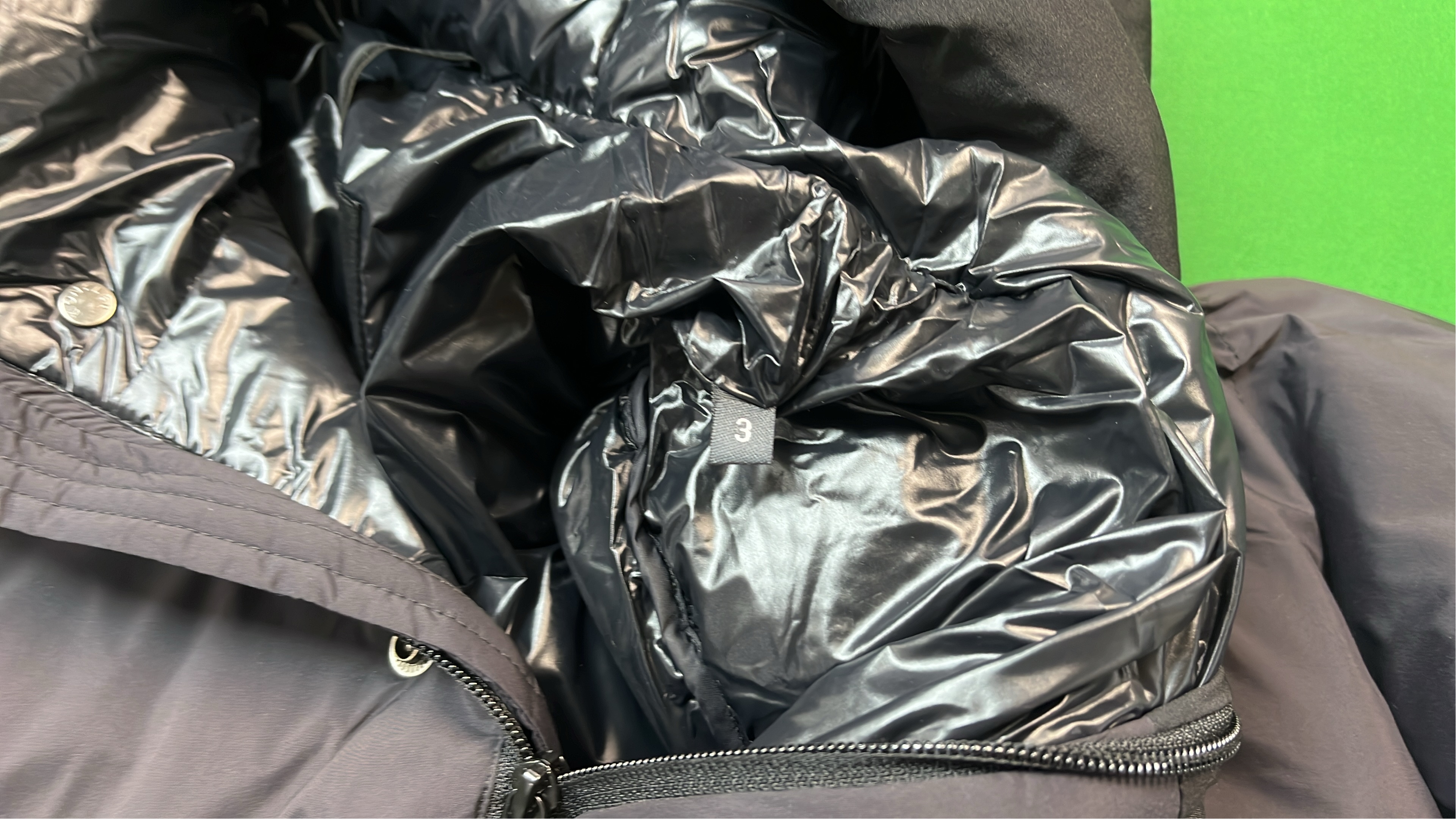 Moncler Black Down Jacket with Hood - Men's Winter Outerwear