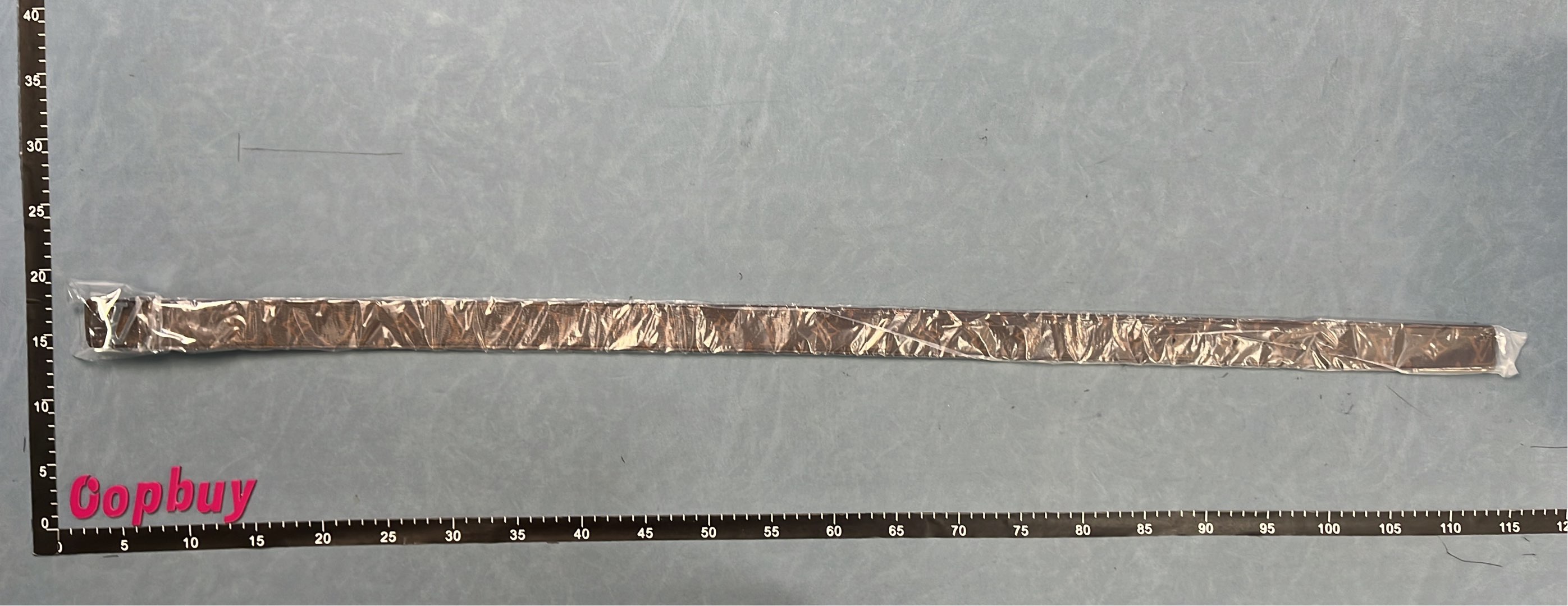 Louis Vuitton Damier Belt with LV Logo Buckle