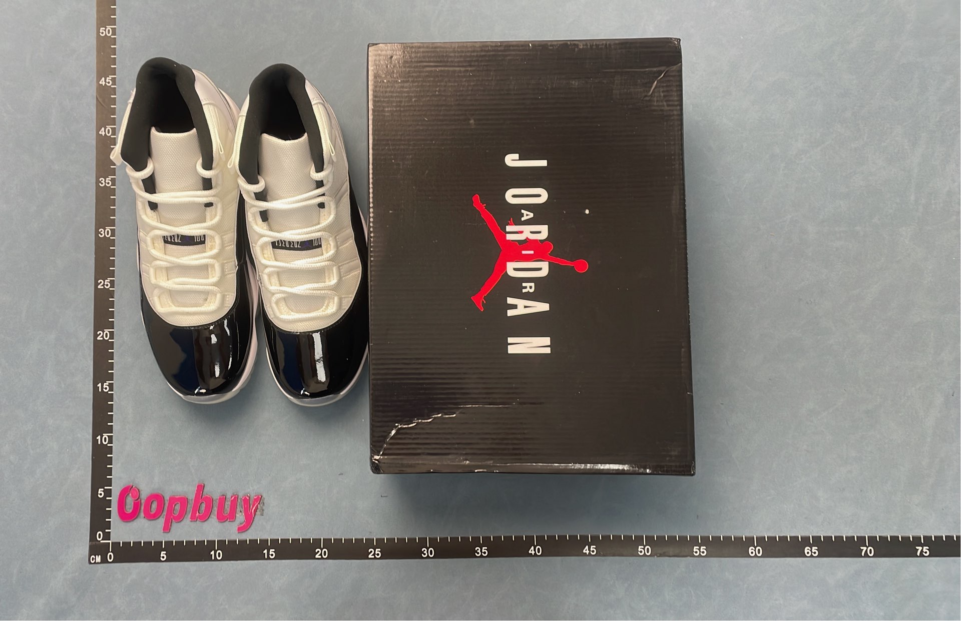 Air Jordan 11 Black Patent Leather Men's Basketball Shoes