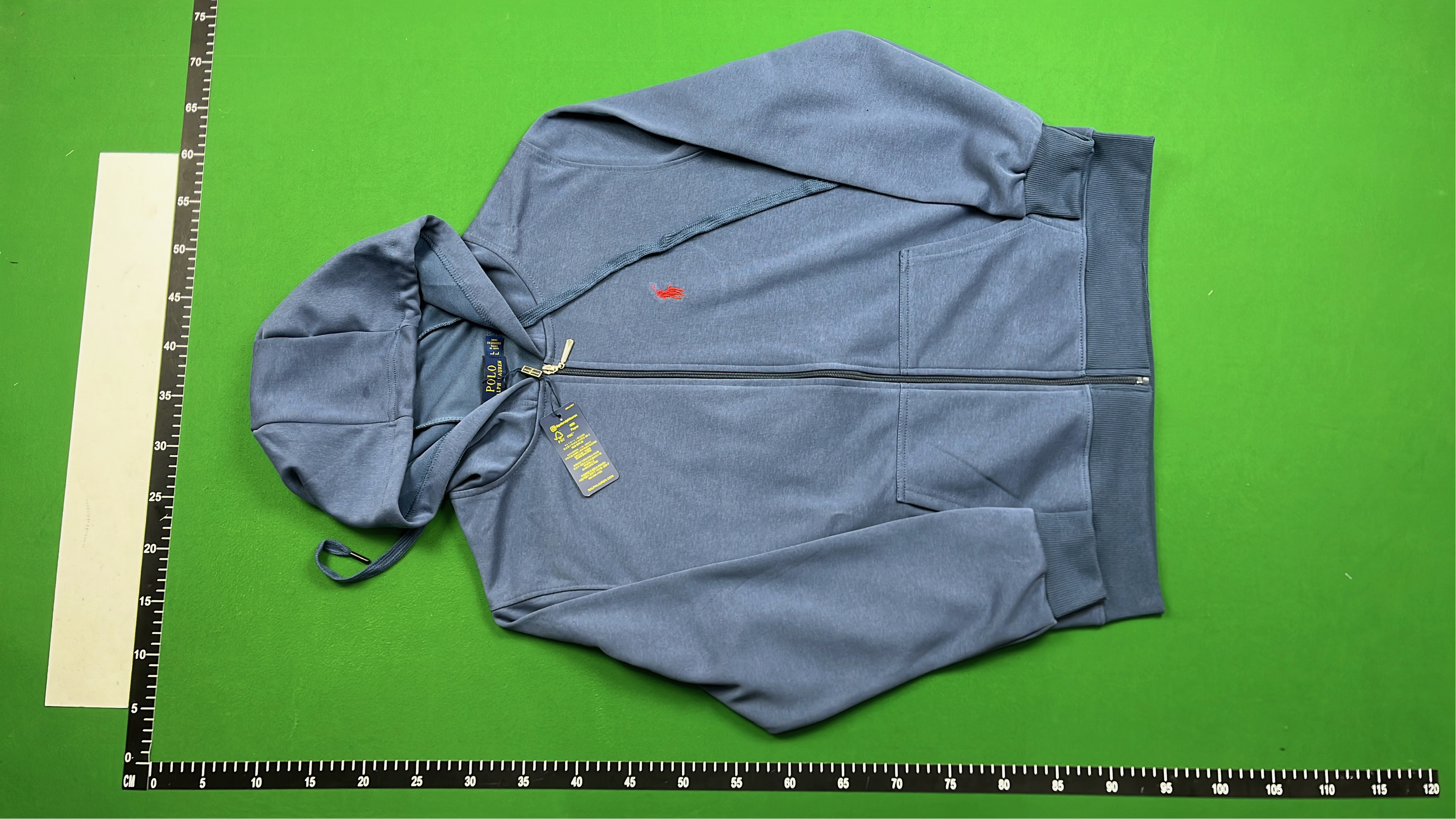 Polo Ralph Lauren Navy Blue Hoodie with Pony Logo