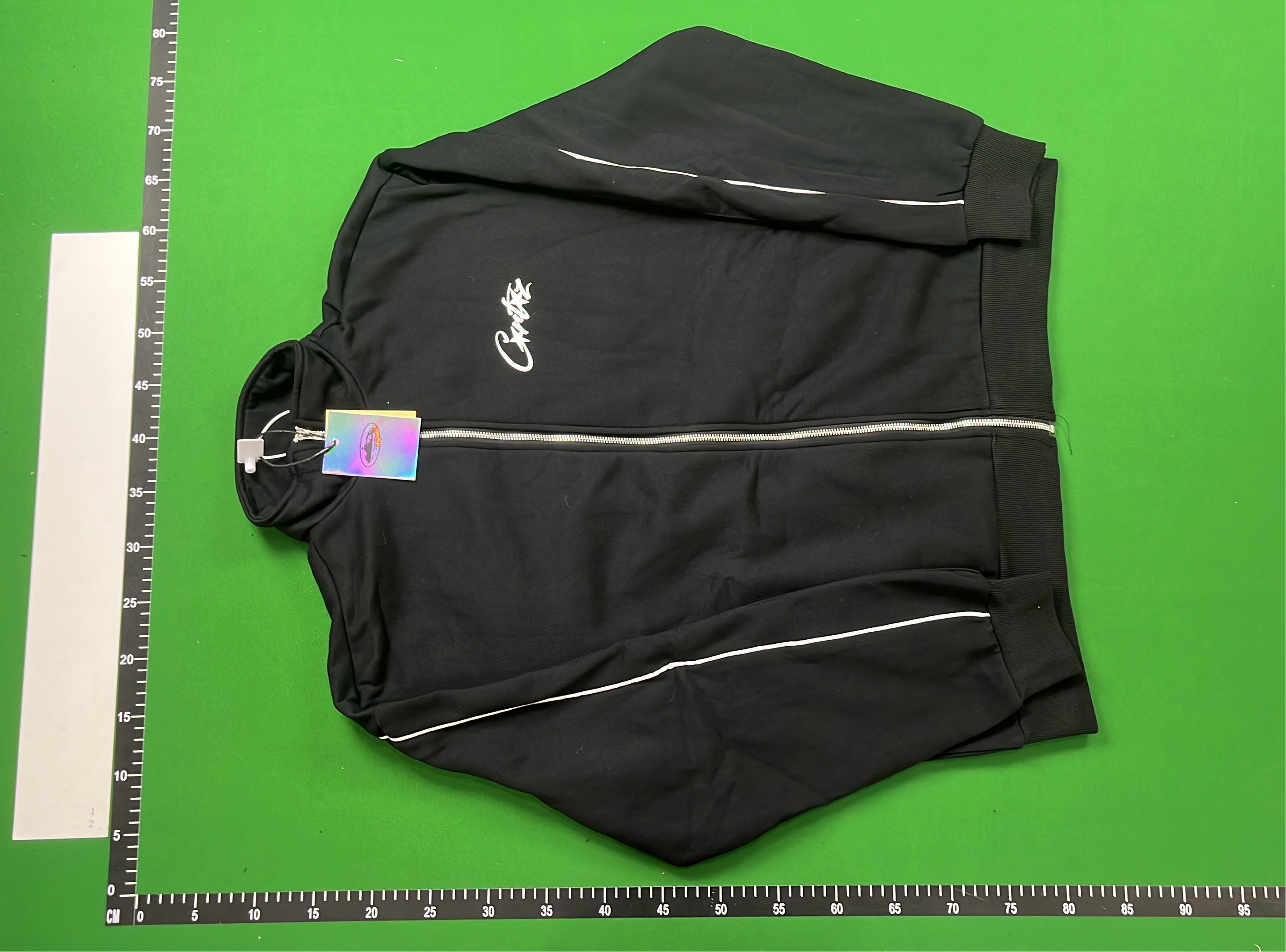 Crite Black Track Jacket & Pants Set - Stylish Streetwear Outfit