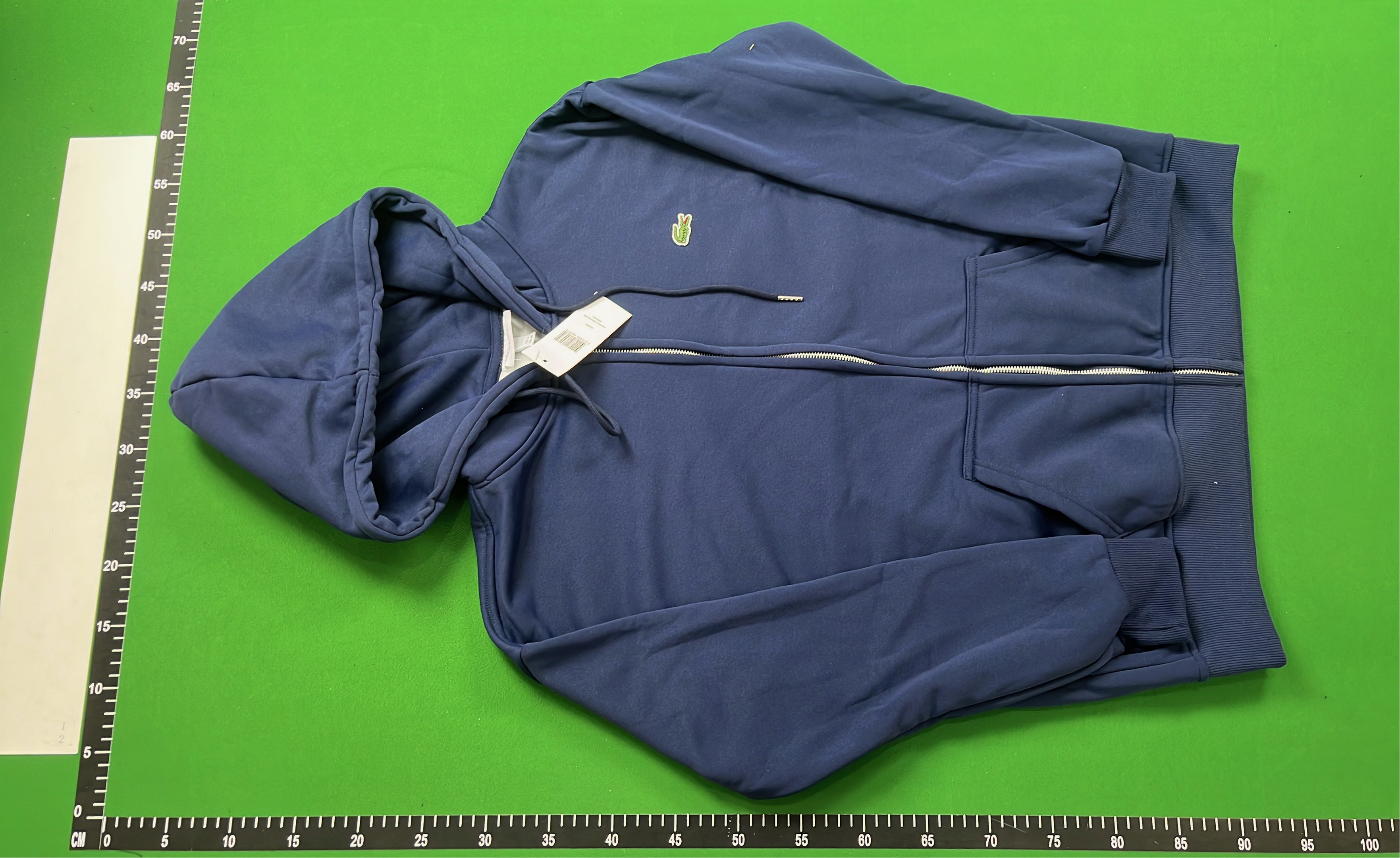 Lacoste Zip-Up Hoodie Sweatshirt for Men and Women