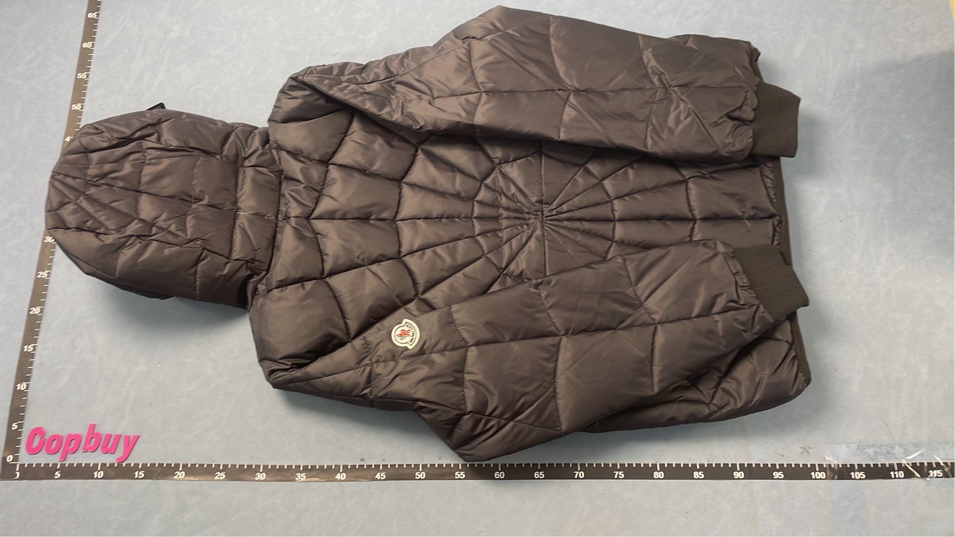 Moncler Down Jacket for Men - Black Quilted Winter Coat