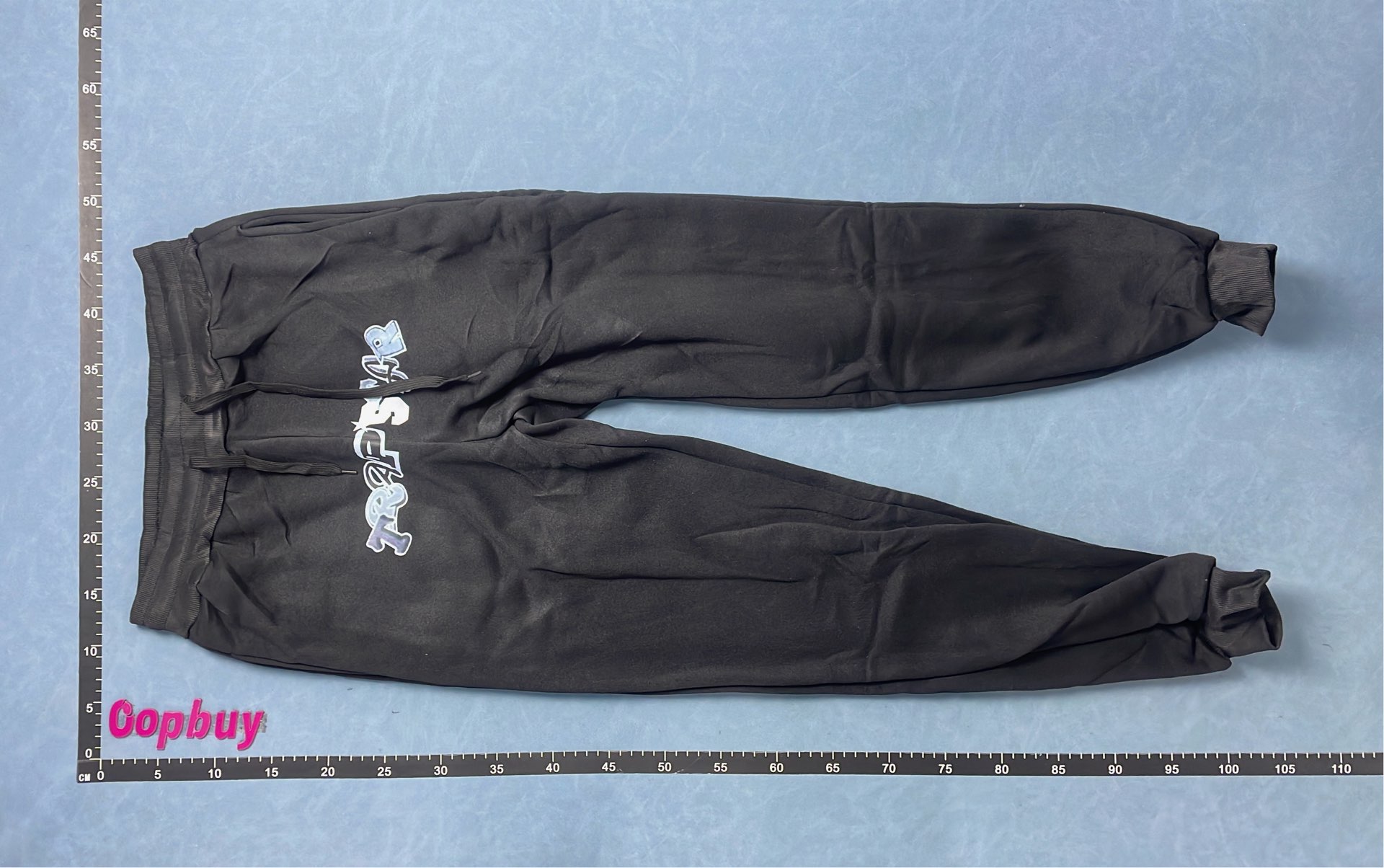 Men's Black and Gray Track Suit Set with Logo