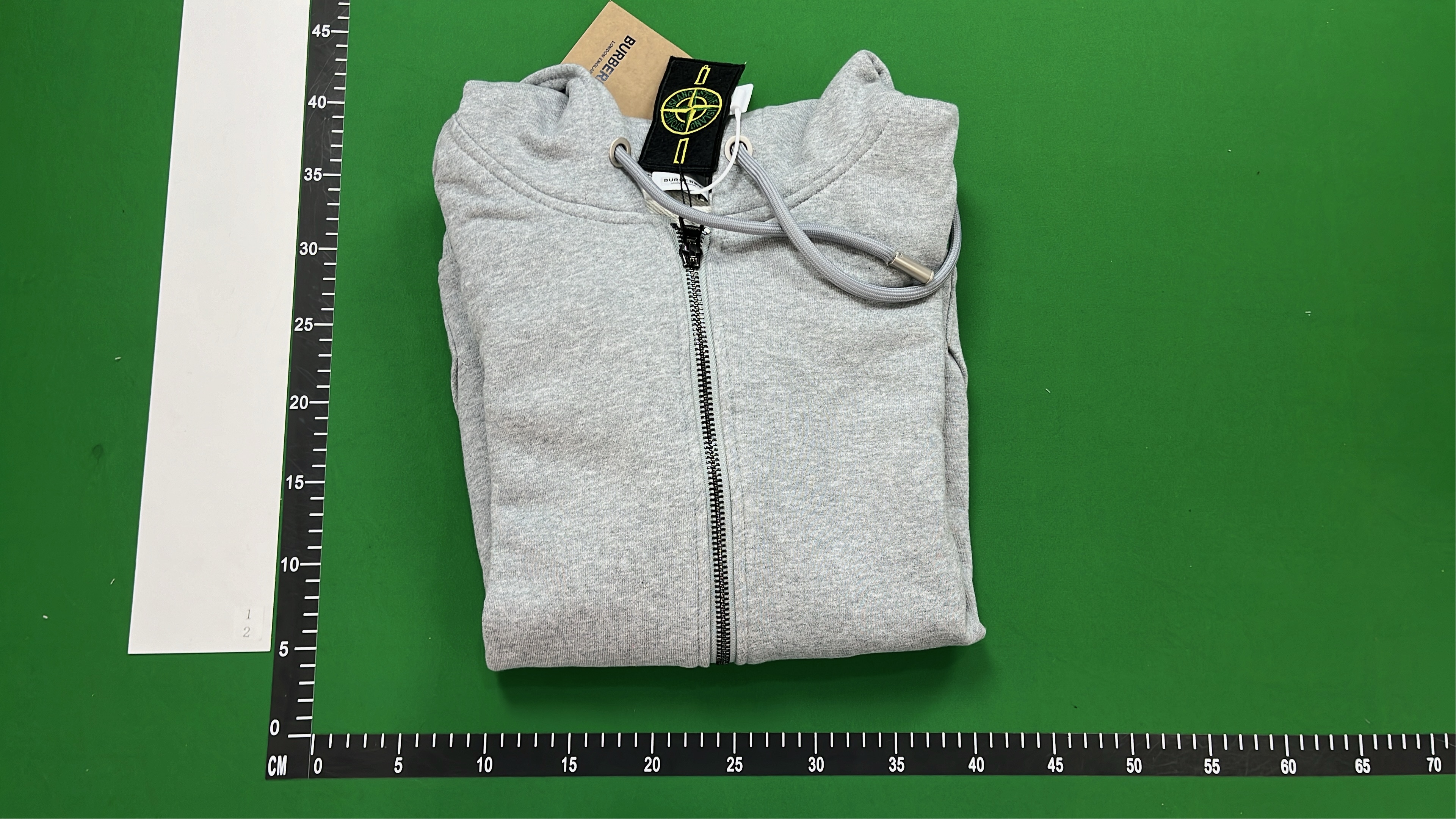 Burberry Hoodie Sweatshirt with Logo Print and Check Pattern