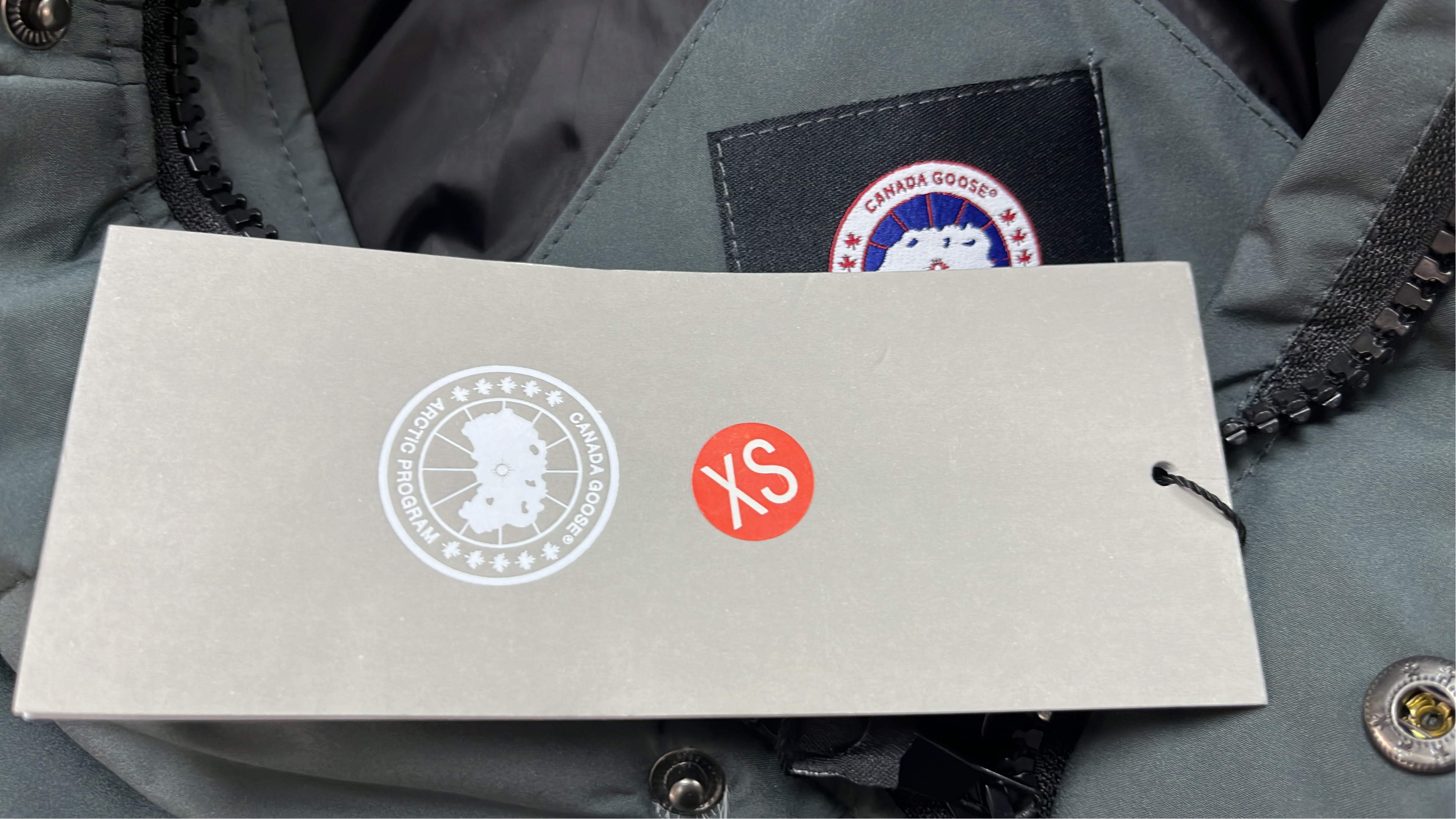 Canada Goose Down Jacket with Fur Trim Hood