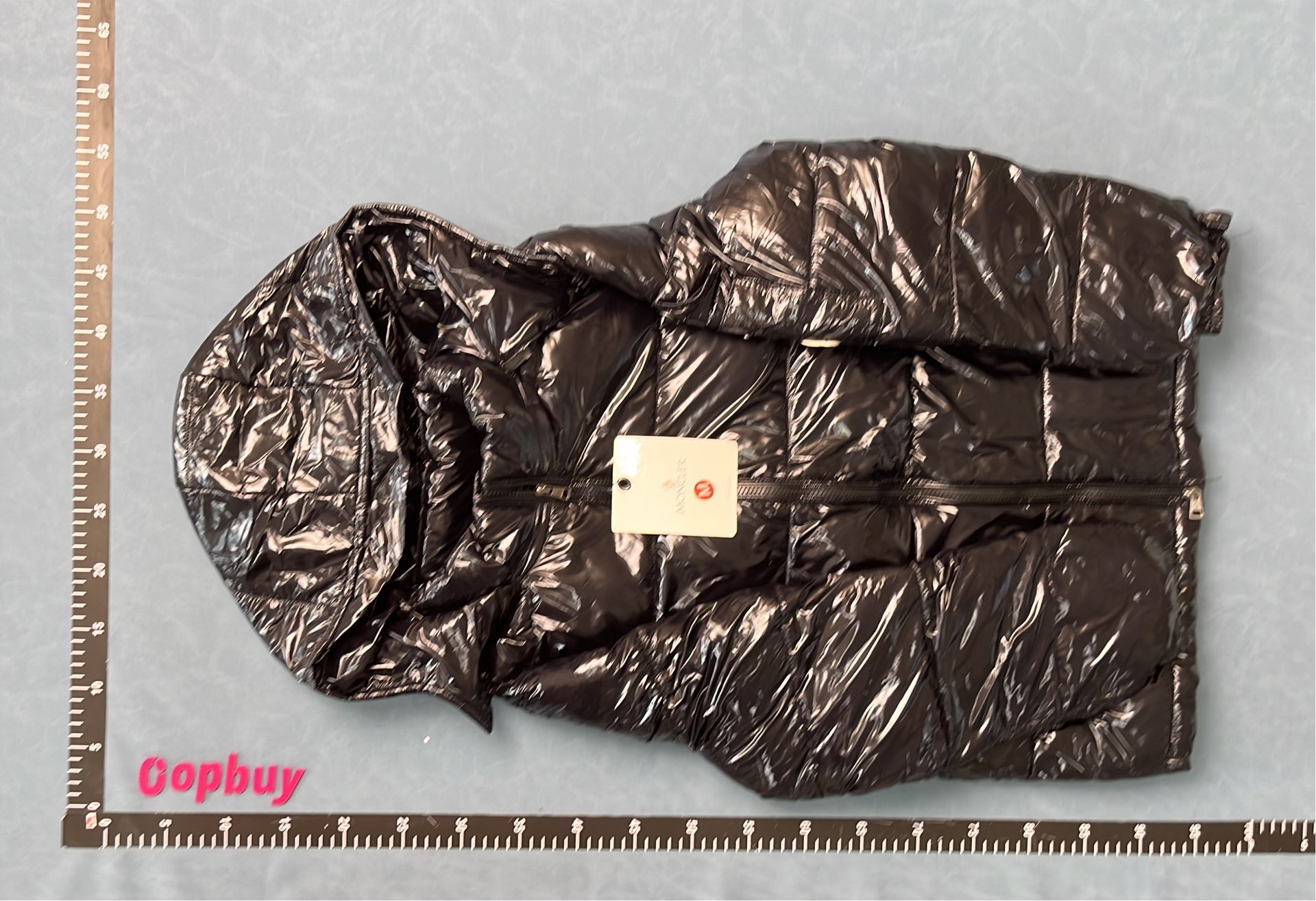 Moncler Black Puffer Jacket with Hood